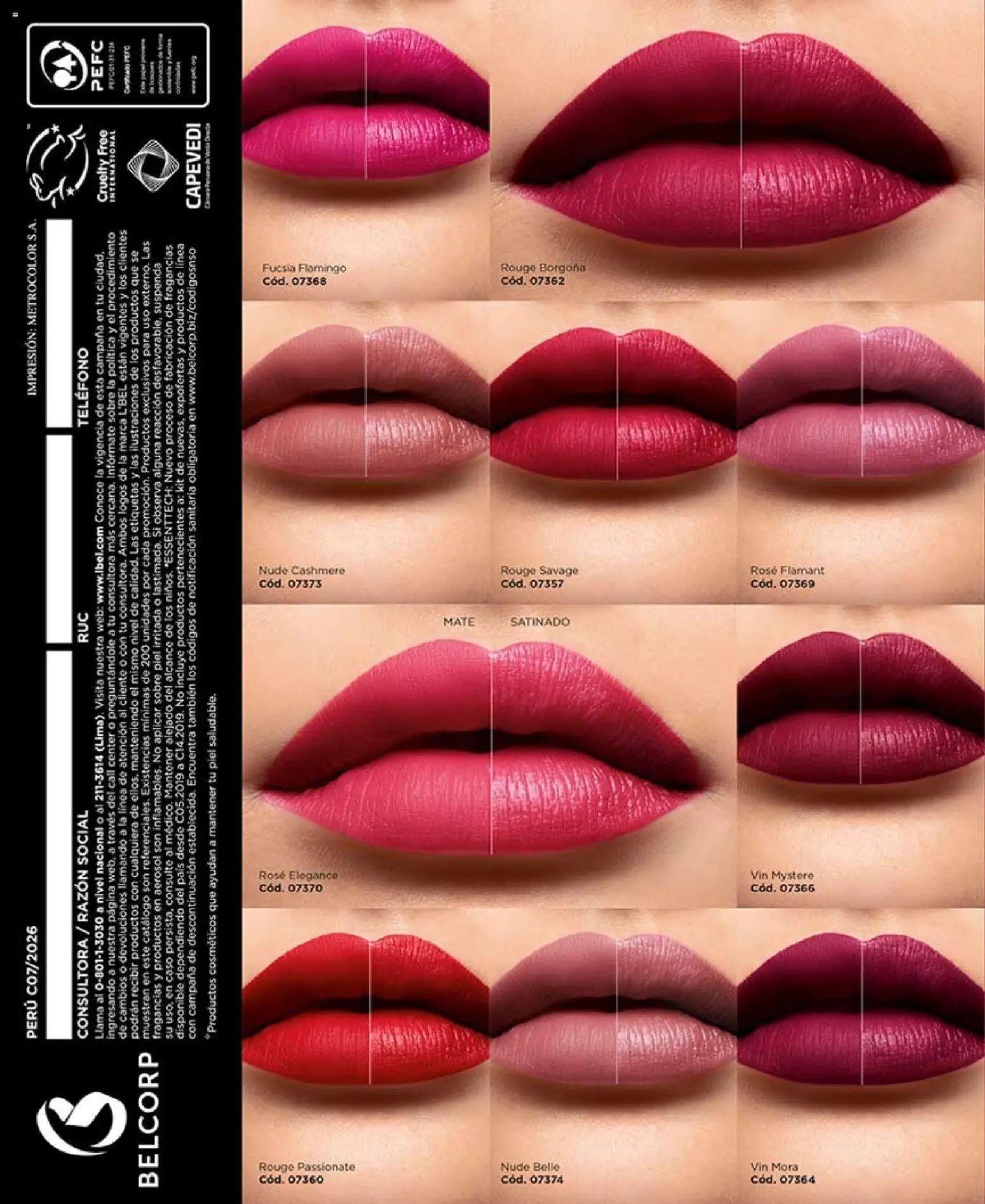 Catálogo L'Bel válido desde 04.04.2026 | Página: 86 | Productos: Teléfono