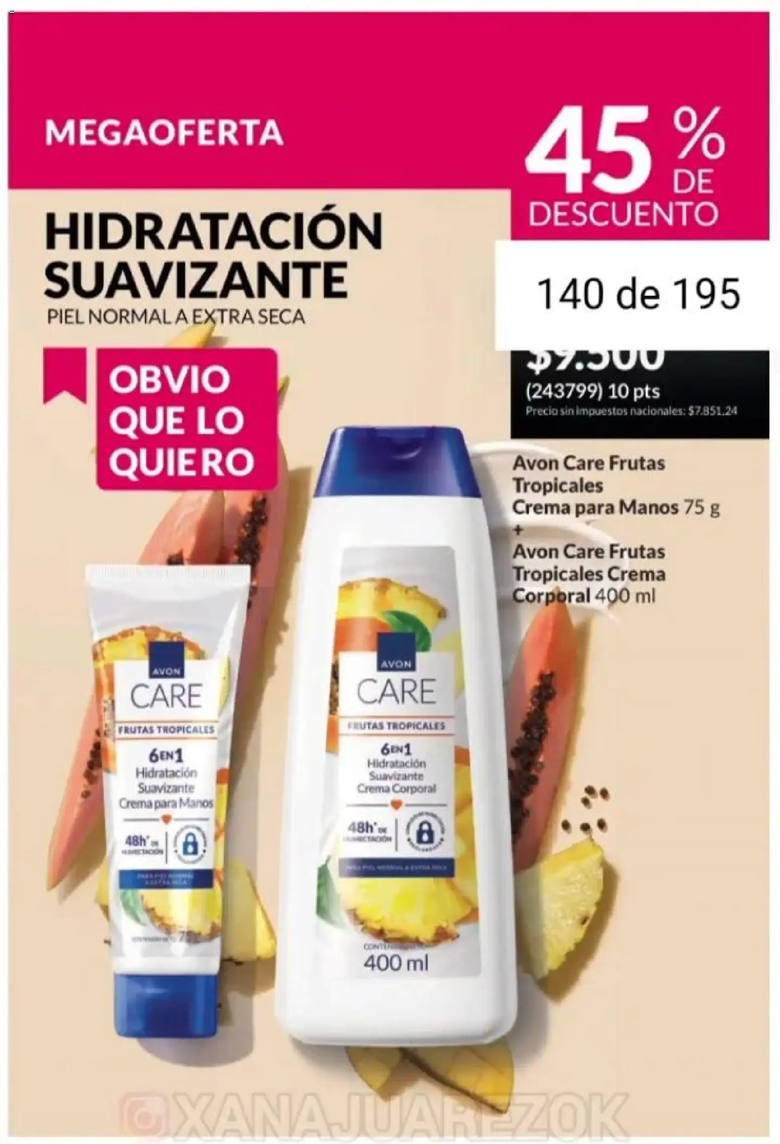 Catálogo AVON Campaña 1/2026 │ válido desde el 01.01.2026 | Página: 130 | Productos: Suavizante, Crema