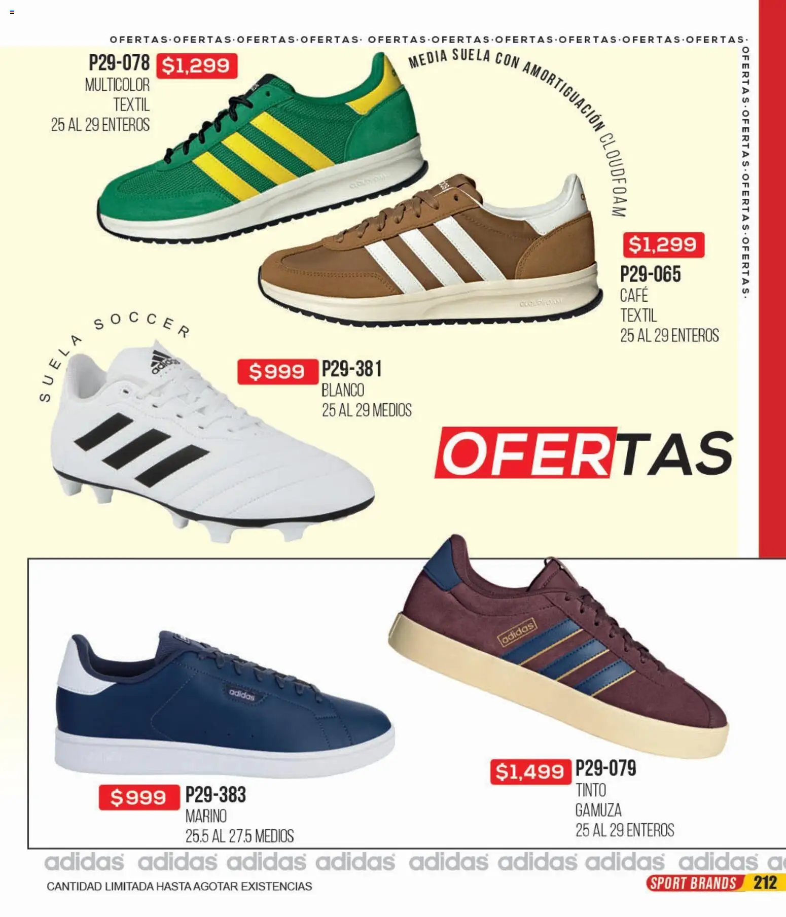 Nuevas ofertas de Cklass válidas en toda la República Mexicana desde el 12.01.2026. ¡Encuentra las mejores ofertas en Cklass catálogo Mega Ofertas Calzado! | Página: 213 | Productos: Café, Gamuza