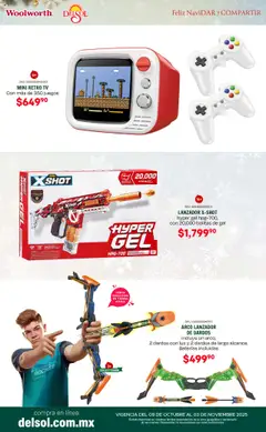Vista previa de Del Sol y Woolworth - Catálogo Feliz NaviDar y Compartir , nuevo folleto de la tienda, válido en México a partir del 09.10.2025 | Página: 33