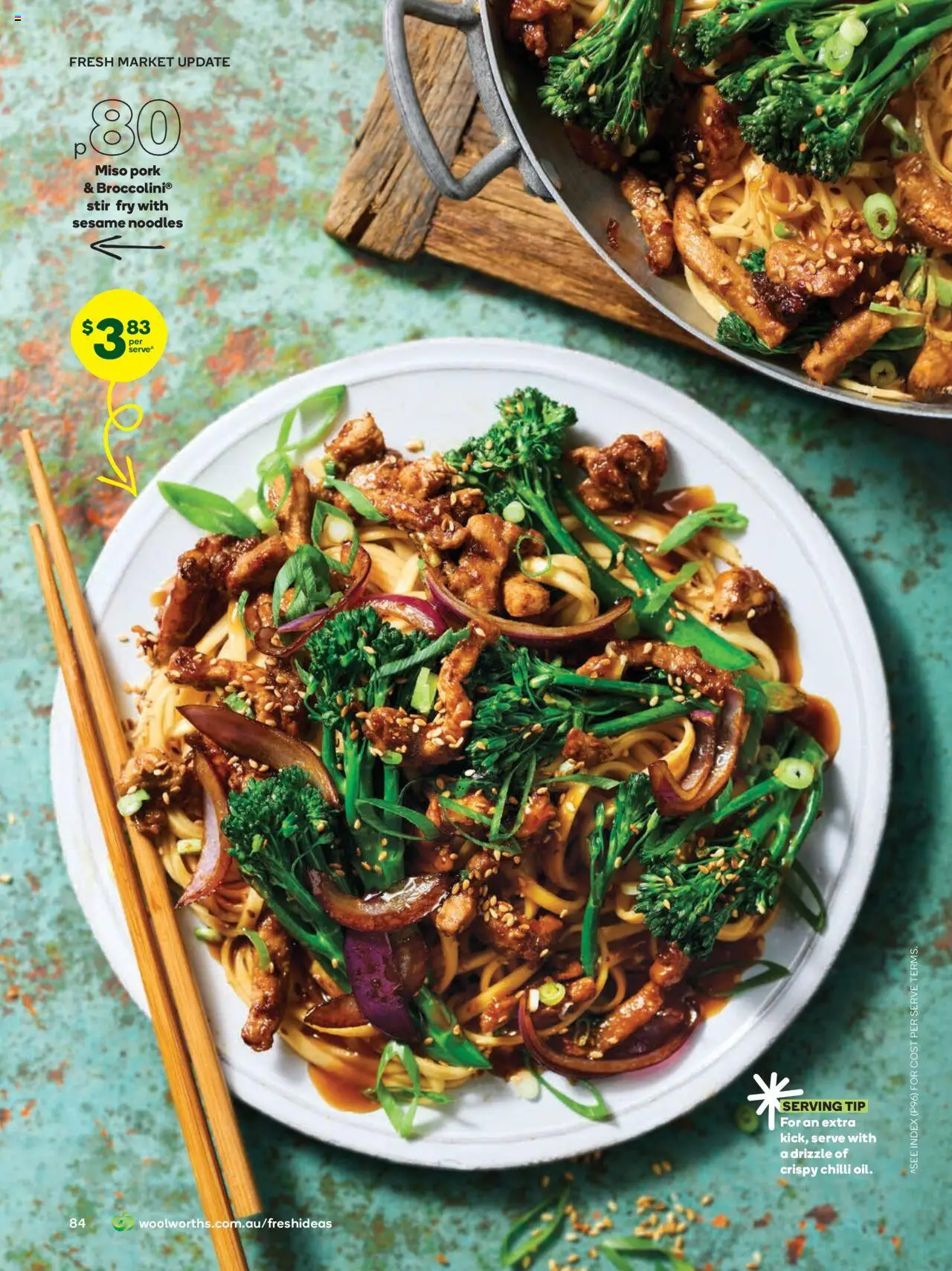 Woolworths catalogue - valid from 01.07.2025 | Page: 84 | Products: Pork, Noodles, Chilli