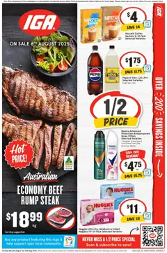 Preview of IGA Catalogue VIC - valid from 06.08.2025