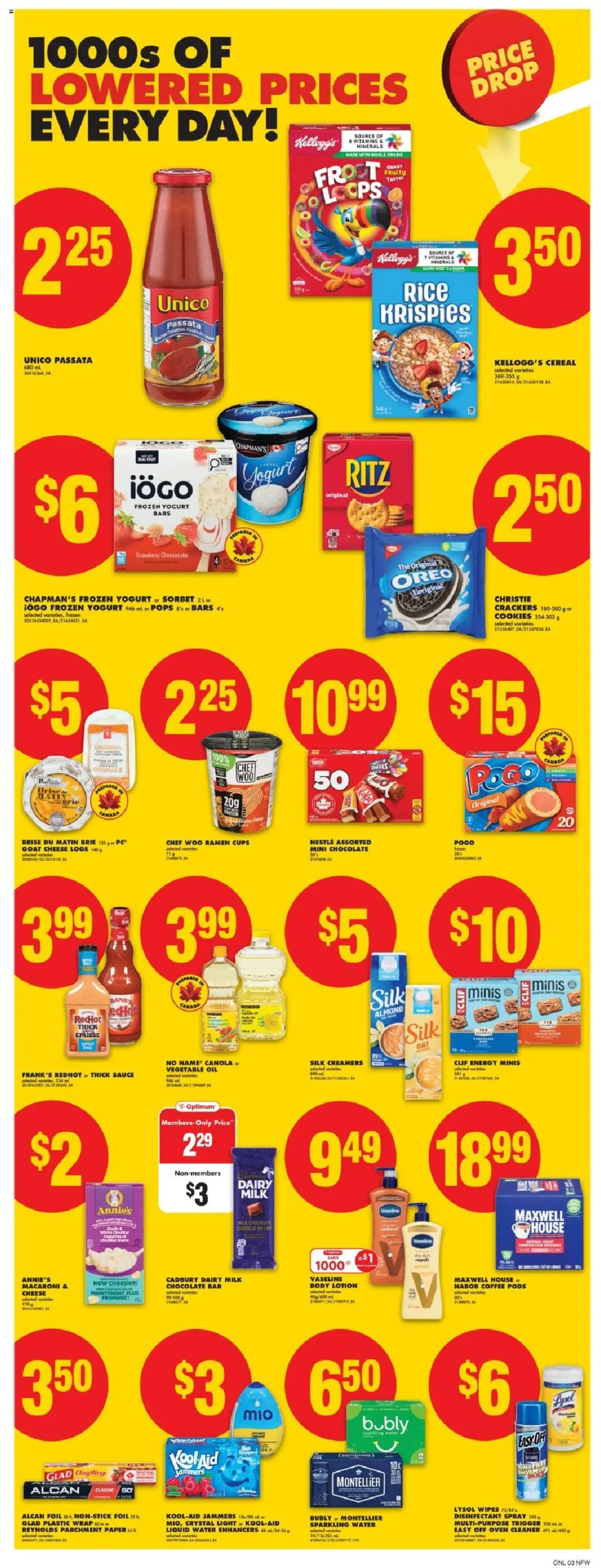 No Frills flyer valid from 21.08.2025 | Page: 10 | Products: Rice, Milk, Oil, Chocolate