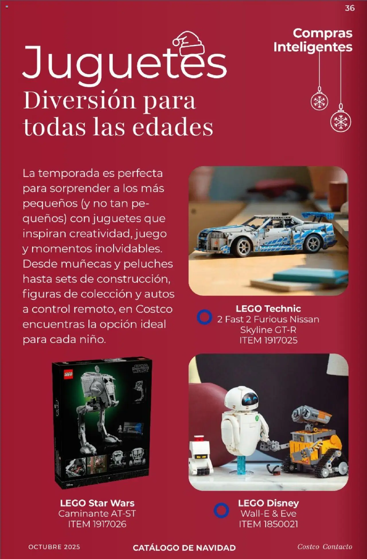 Nuevas ofertas de Costco válidas en toda la República Mexicana desde el 03.10.2025. ¡Encuentra las mejores ofertas en Costco - Revista Octubre! | Página: 36 | Productos: Juego