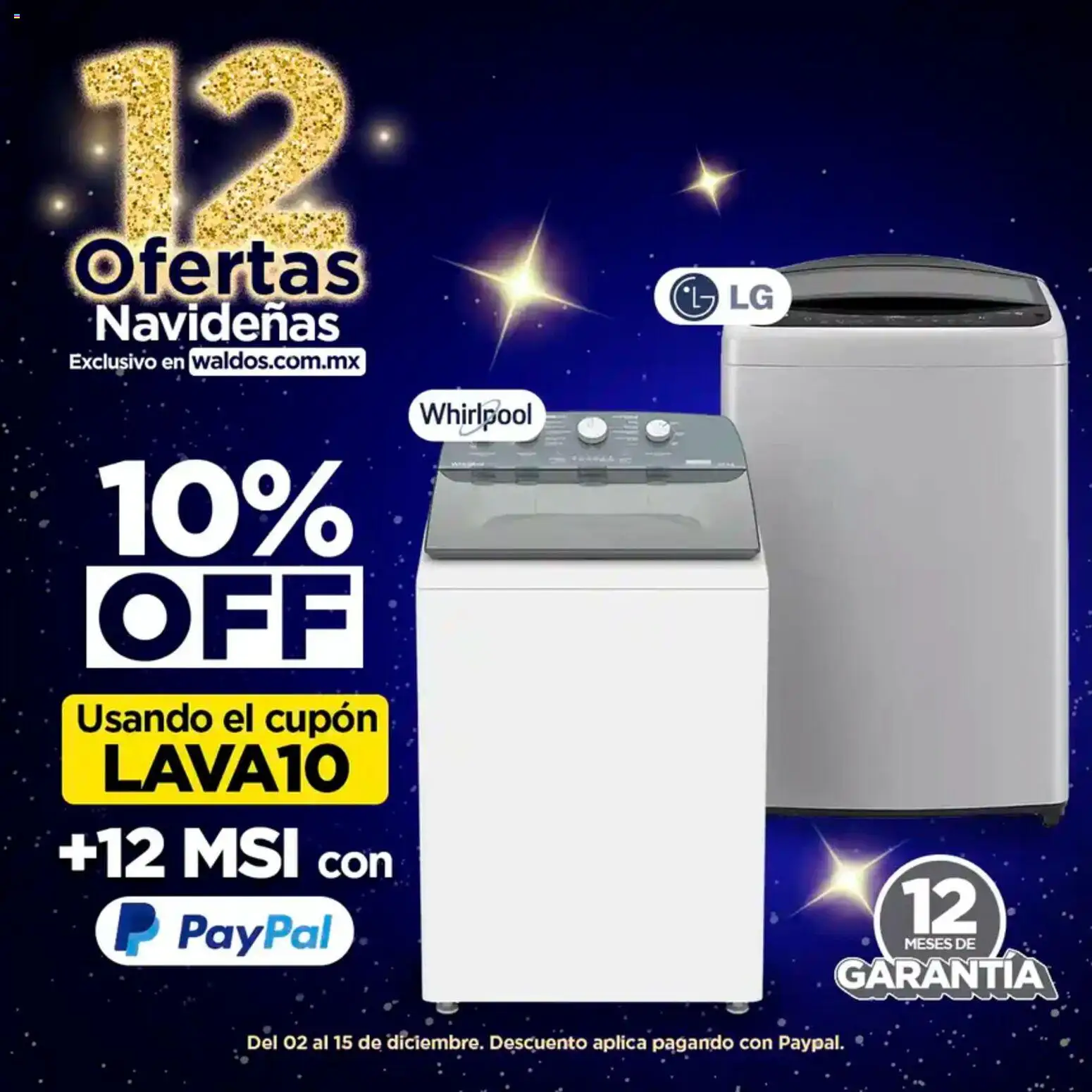 Nuevas ofertas de Waldo's válidas en toda la República Mexicana desde el 02.12.2025. ¡Encuentra las mejores ofertas en Waldo's catálogo! | Página: 7