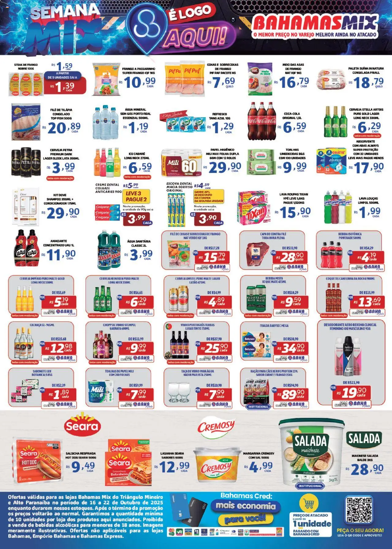 Bahamas Mix Folheto - válido de 16.10.2025 | Página: 2 | Produtos: Refresco, Vinho, Roupas, Creme dental