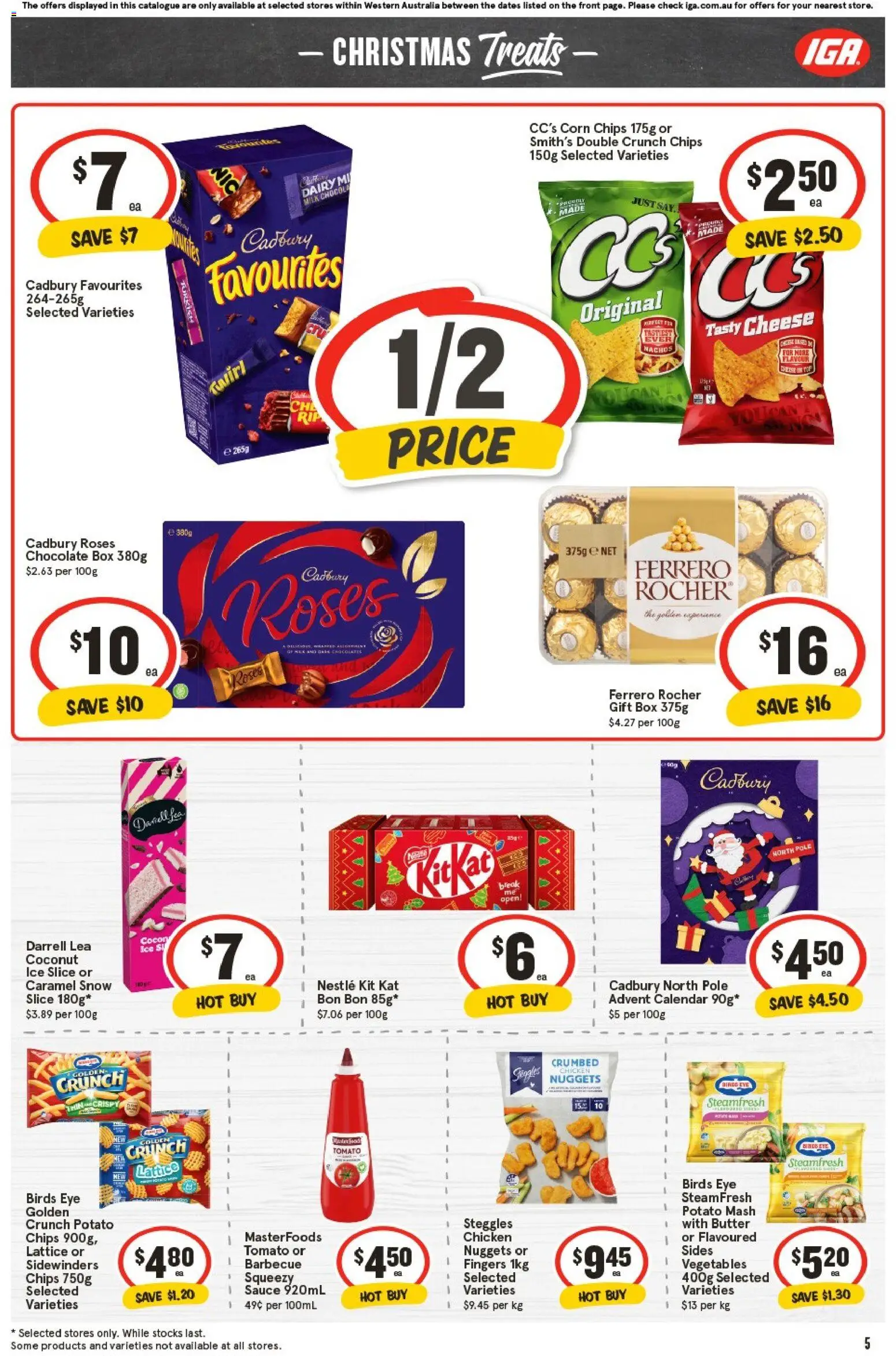 IGA catalogue - valid from 29.10.2025 | Page: 8 | Products: Box, Milk, Cheese, Chips