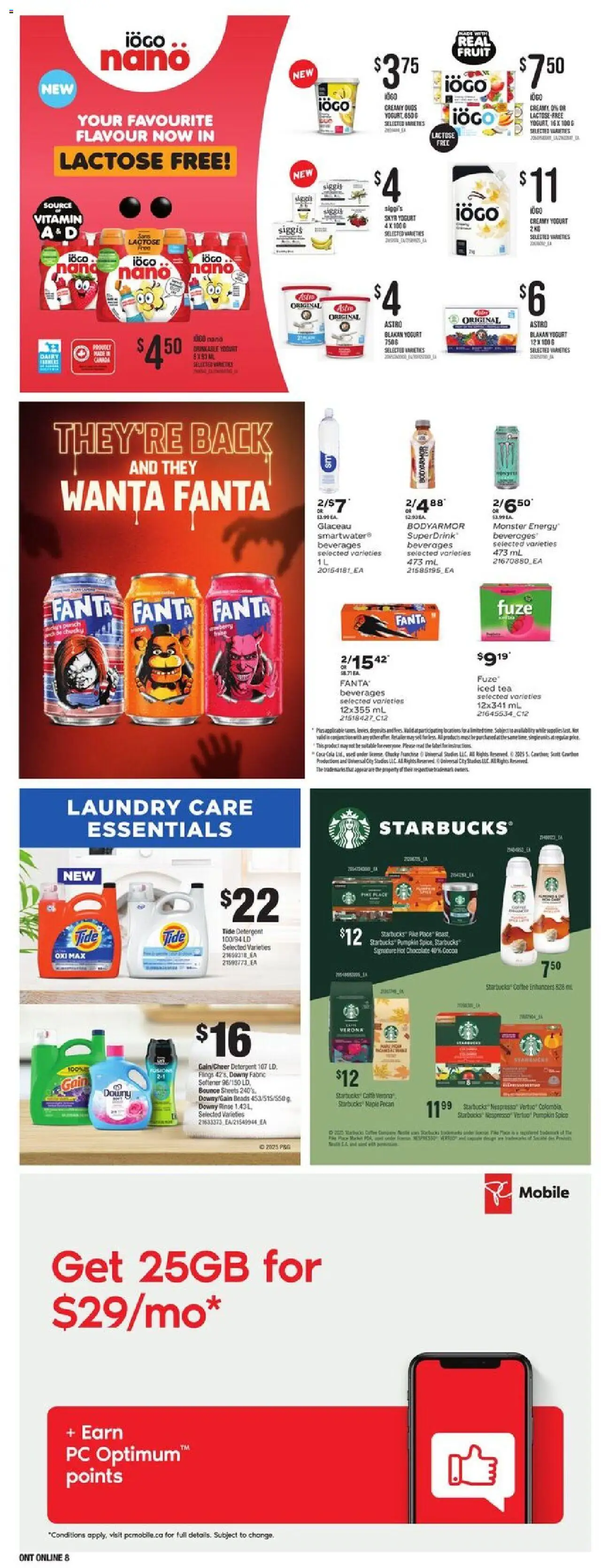Independent Grocer flyer valid from 18.09.2025 | Page: 19 | Products: Tea, Yogurt, Coffee, Chocolate