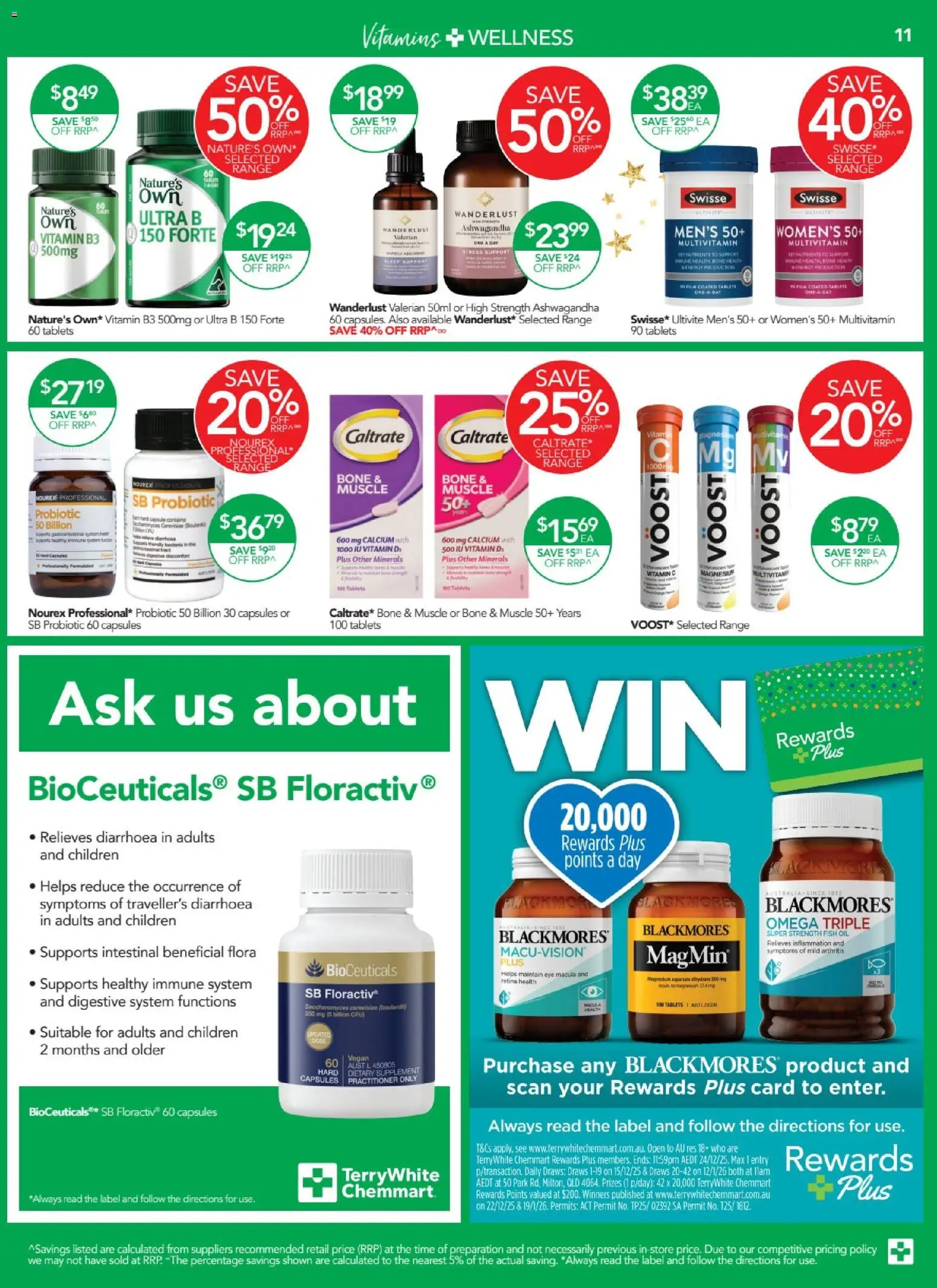 Terry White catalogue - valid from 04.12.2025 | Page: 13 | Products: Oil, Fish, Fish oil, Tablets