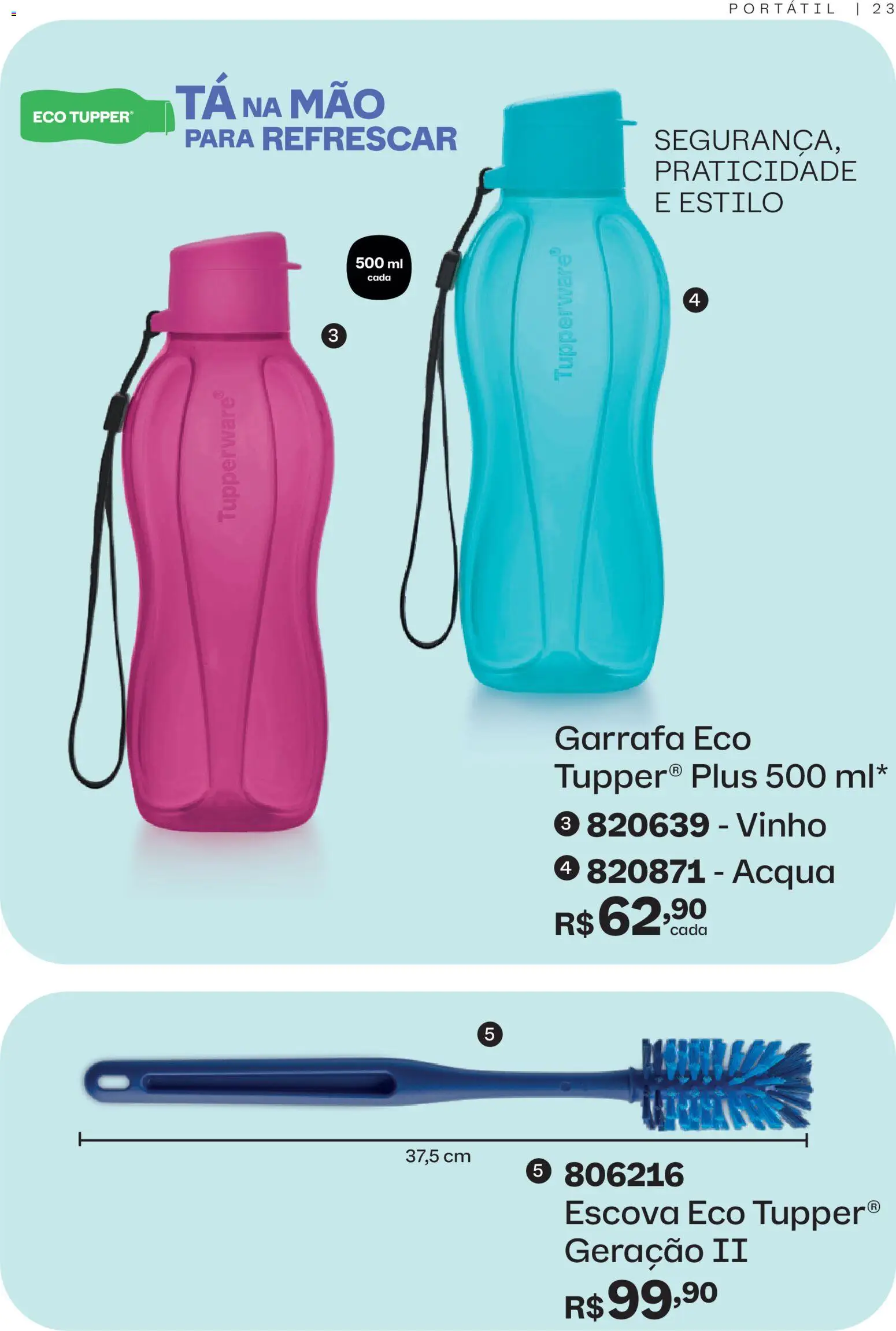 Tupperware Folheto - válido de 01.12.2025 | Página: 23 | Produtos: Escova, Vinho