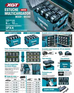 Nuevas ofertas de Makita válidas en toda la República Mexicana desde el 04.09.2025. ¡Encuentra las mejores ofertas en Makita - Catálogo! | Página: 25