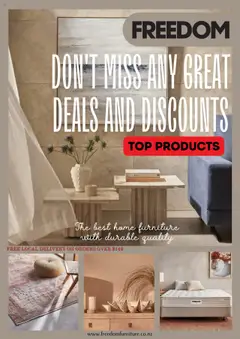 Freedom Furniture catalogue preview  - valid from 09.09.2025