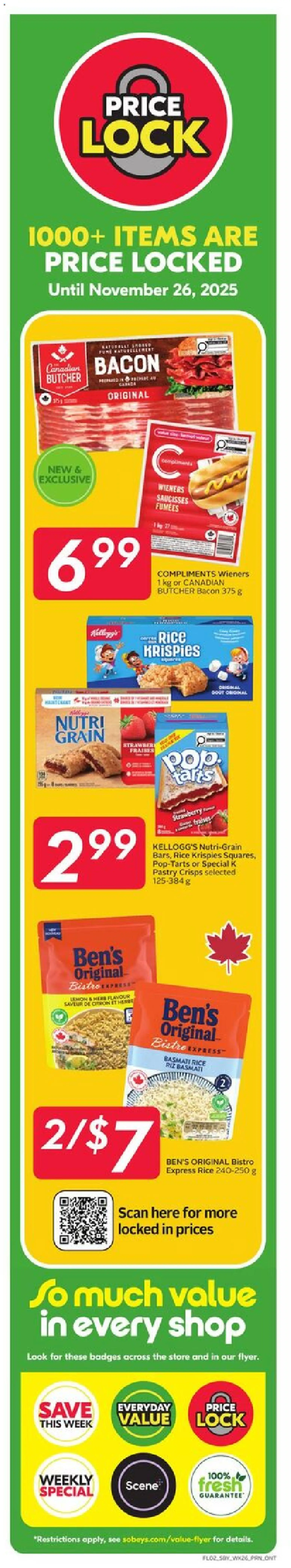 Sobeys flyer valid from 23.10.2025 | Page: 3 | Products: Rice