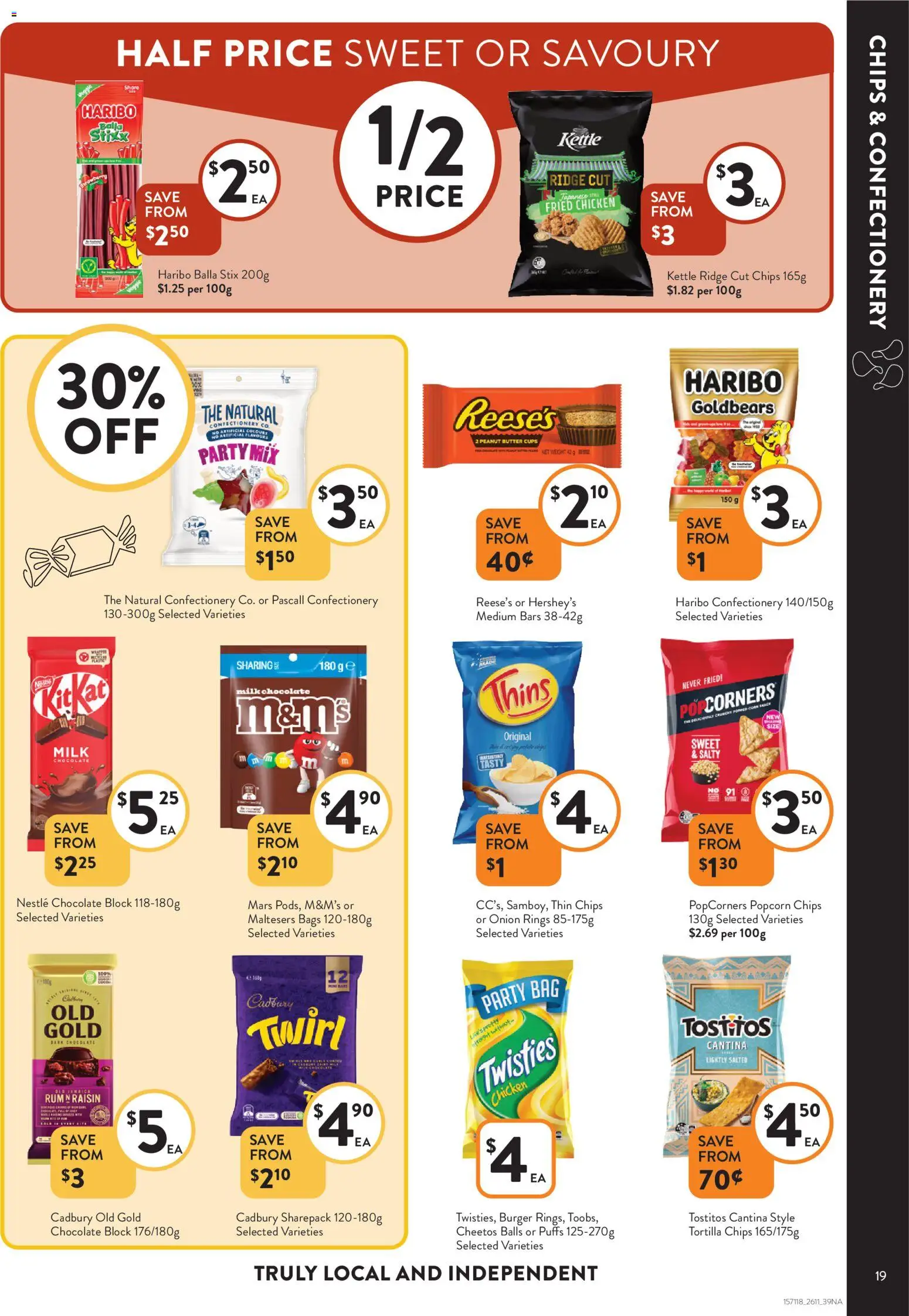 Foodworks catalogue - valid from 26.11.2025 | Page: 19 | Products: Butter, Chips, Popcorn, Kettle