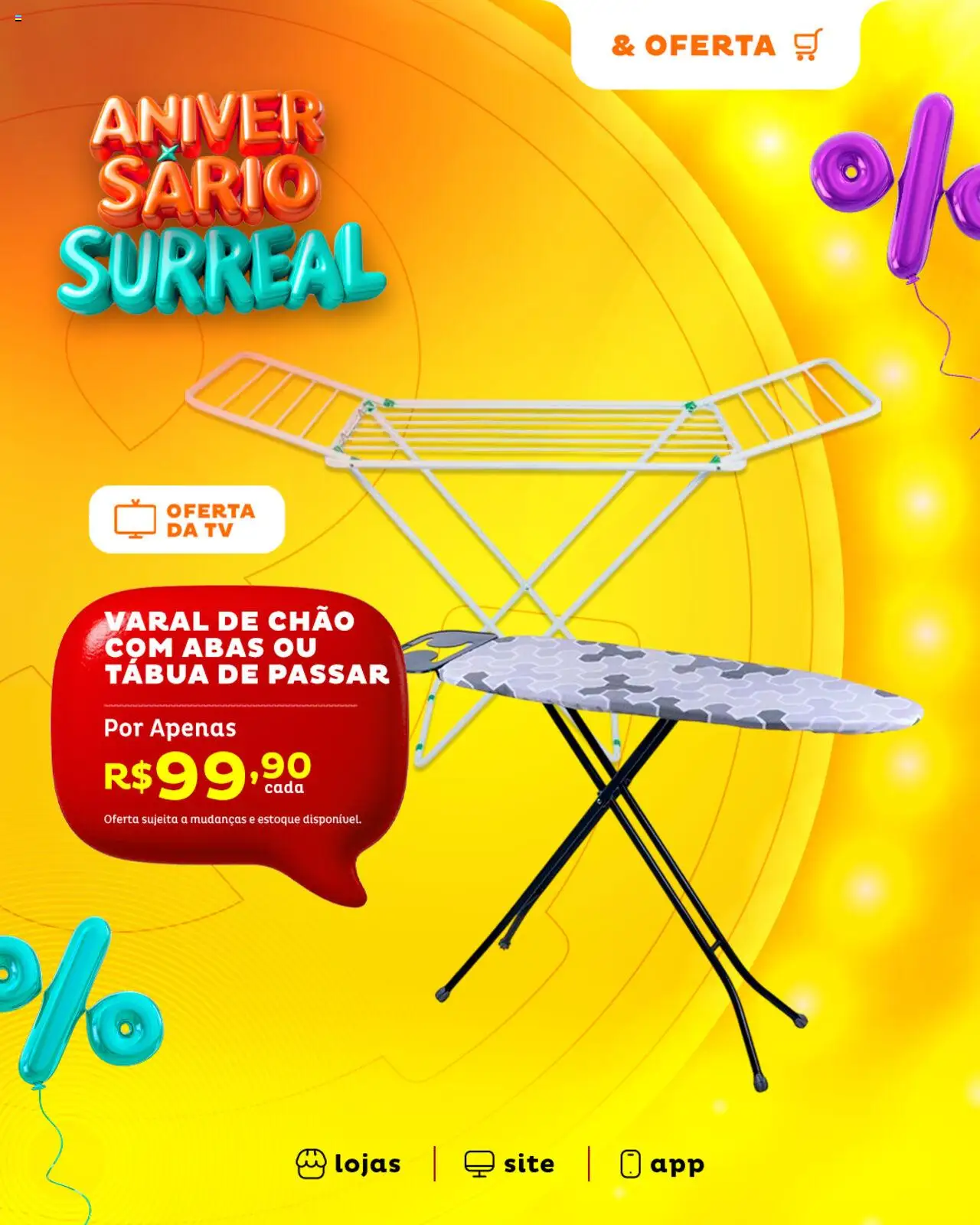 Casa e Video Folheto - válido de 10.09.2025 | Página: 12 | Produtos: Tábua de passar, Varal de chão, Tv, Tábua