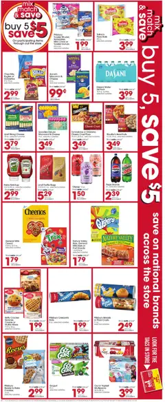 Giant Eagle Weekly Ad - valid from 24.07.2025 | Page: 2 | Products: Toaster, Butter, Pizza, Pasta