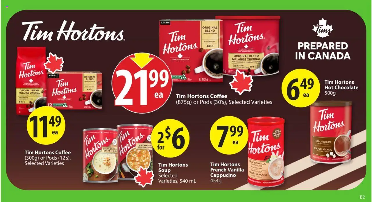 Save on foods flyer valid from 25.09.2025 | Page: 19 | Products: Cream, Coffee, Chocolate, Chicken