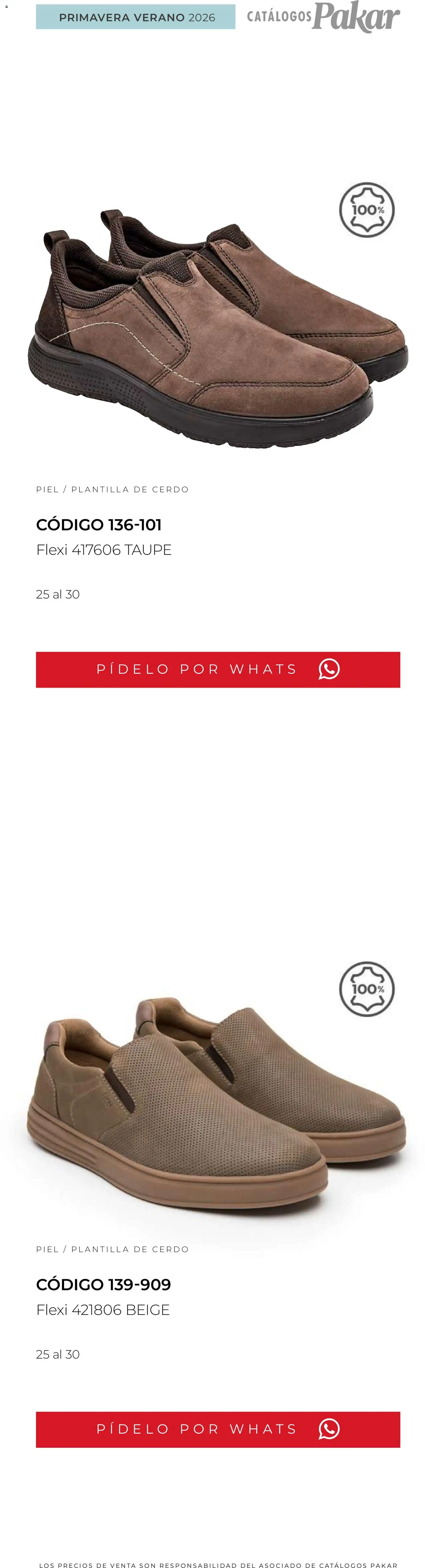 Nuevas ofertas de SC Pakar válidas en toda la República Mexicana desde el 04.03.2026. ¡Encuentra las mejores ofertas en SC Pakar catálogo Flexi PV26! | Página: 180 | Productos: Cerdo