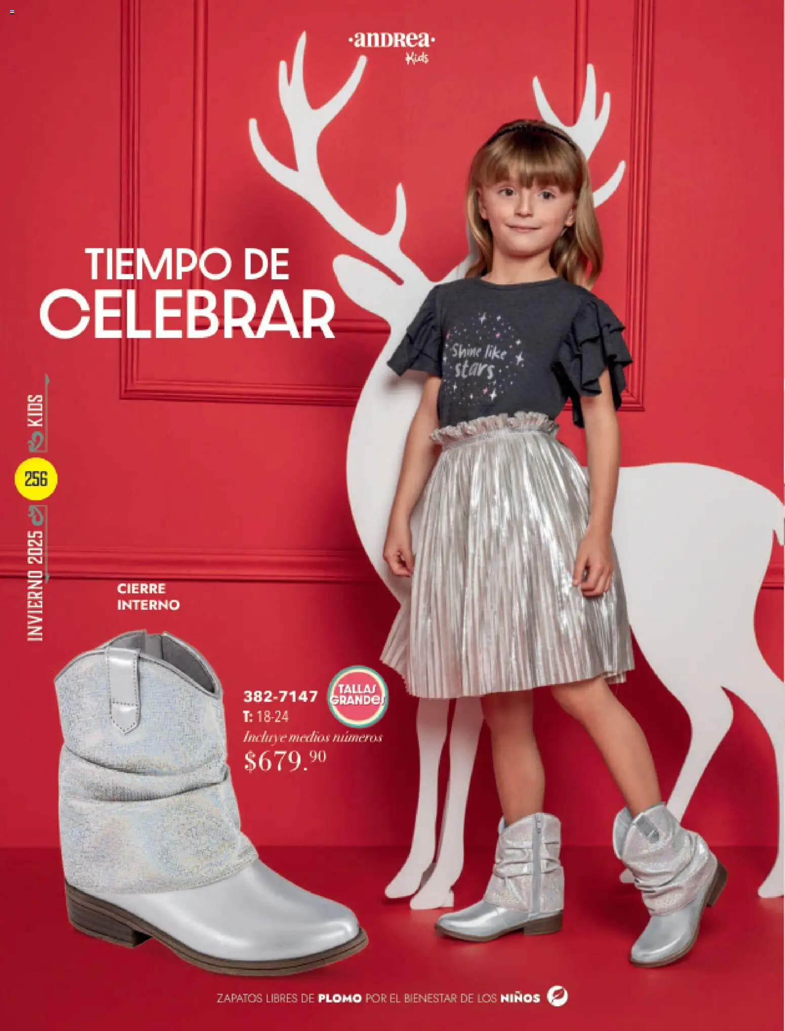 Nuevas ofertas de Andrea válidas en toda la República Mexicana desde el 26.11.2025. ¡Encuentra las mejores ofertas en Andrea catálogo Invierno! | Página: 256 | Productos: Zapatos