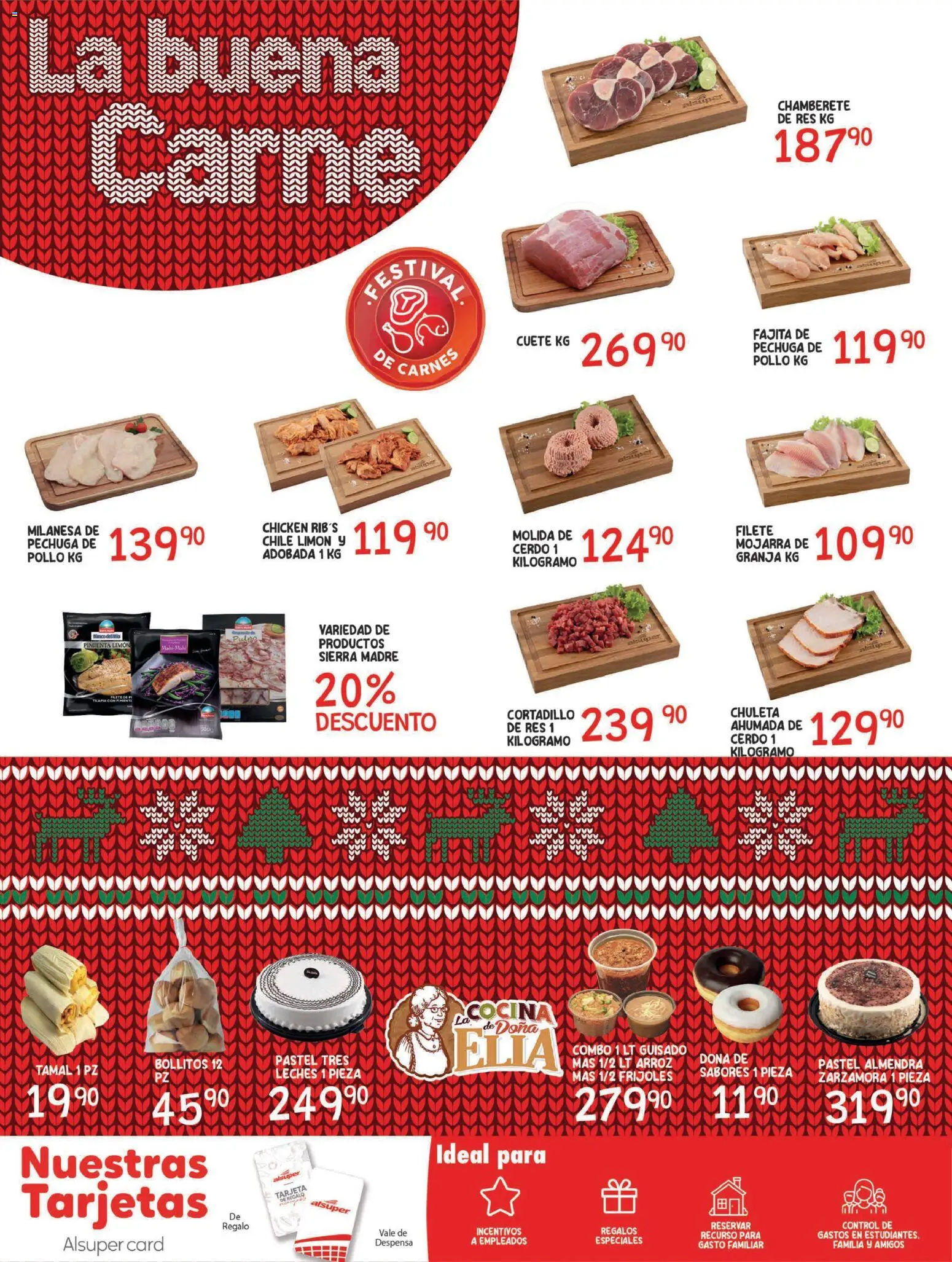 Nuevas ofertas de Alsuper válidas en toda la República Mexicana desde el 30.12.2025. ¡Encuentra las mejores ofertas en Alsuper folleto Durango! | Página: 6 | Productos: Pollo, Milanesa, Cocina, Despensa
