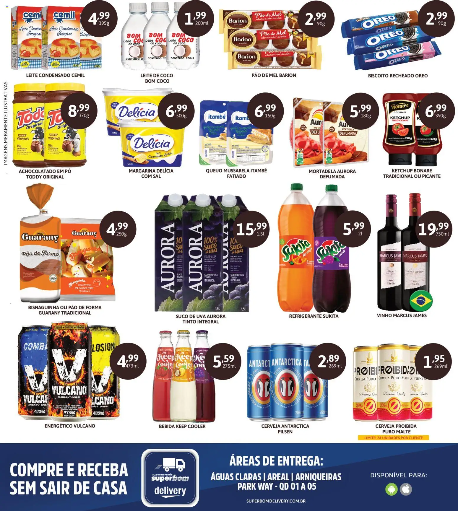 Superbom Folheto - válido de 30.03.2026 | Página: 2 | Produtos: Biscoito, Achocolatado, Mel, Sal