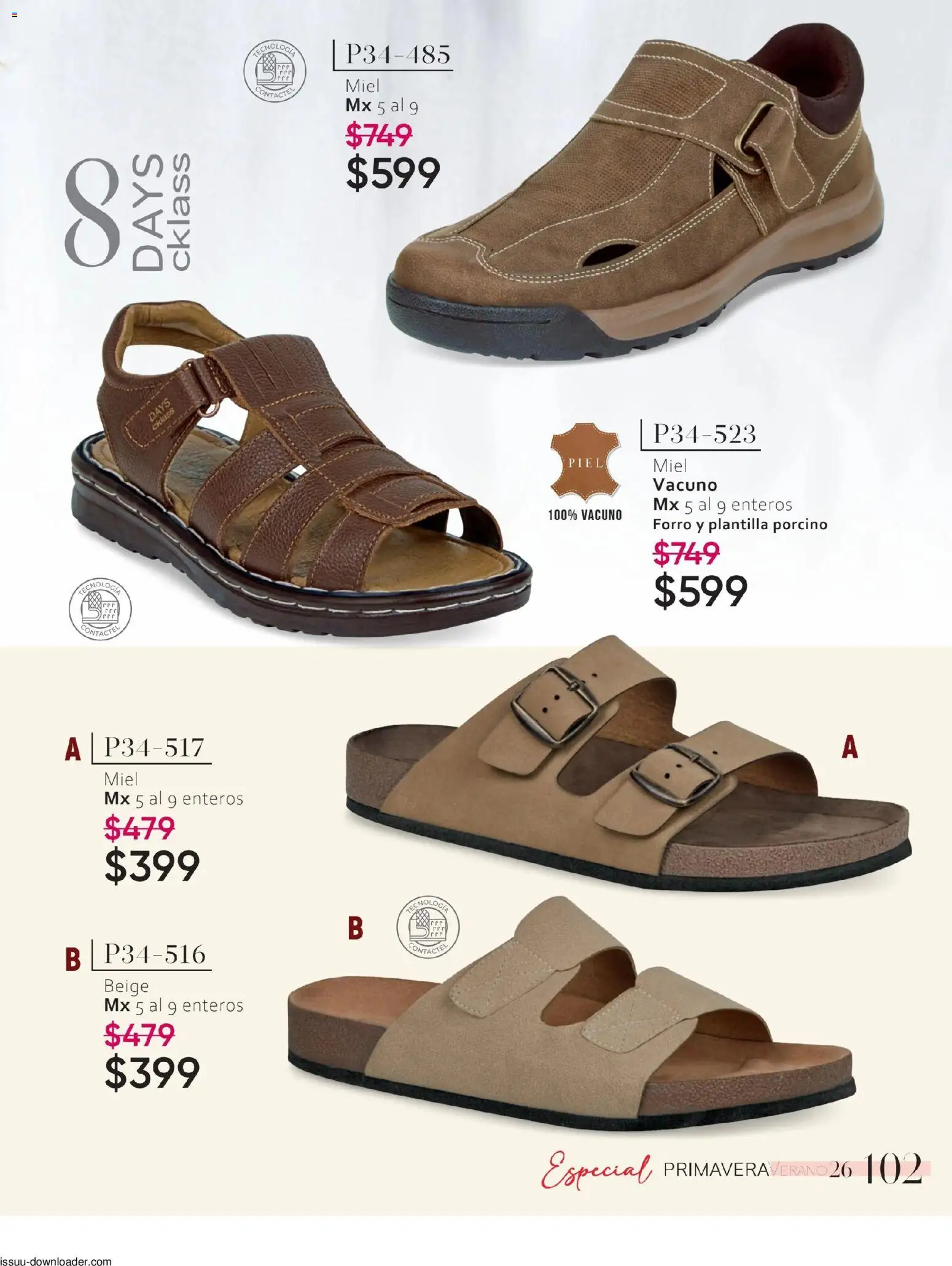 Nuevas ofertas de Cklass válidas en toda la República Mexicana desde el 26.01.2026. ¡Encuentra las mejores ofertas en Cklass catálogo Especial Calzado! | Página: 103