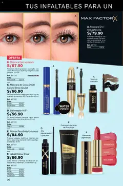 Catálogo Leonisa válido desde 22.08.2025 | Página: 6 | Productos: Máscara, Delineador, Pincel