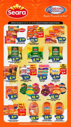 Bramil Supermercados - Ofertas Seara - Pré-Visualização do folheto da loja Bramil Supermercados, válido de 16.01.2026