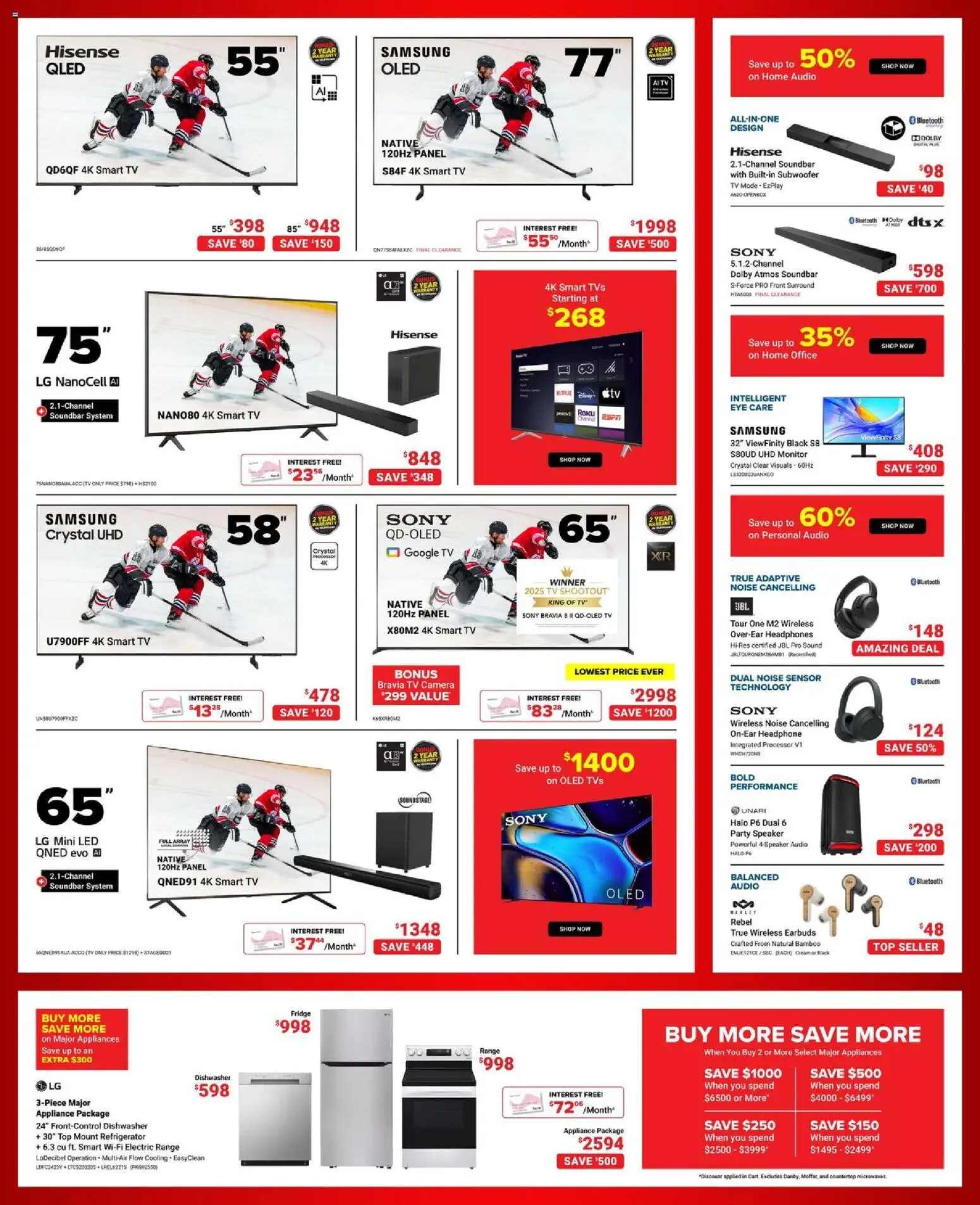 Visions flyer valid from 20.02.2026 | Page: 2 | Products: Tv, Audio, Speaker, Dishwasher