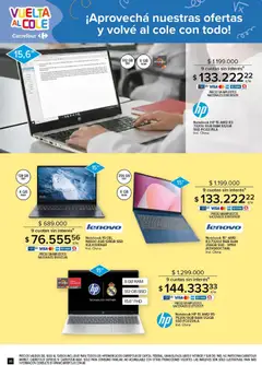 Vista previa Carrefour - Vuelta al Cole  válido desde el 10.02.2026 | Página: 30 | Productos: Notebook
