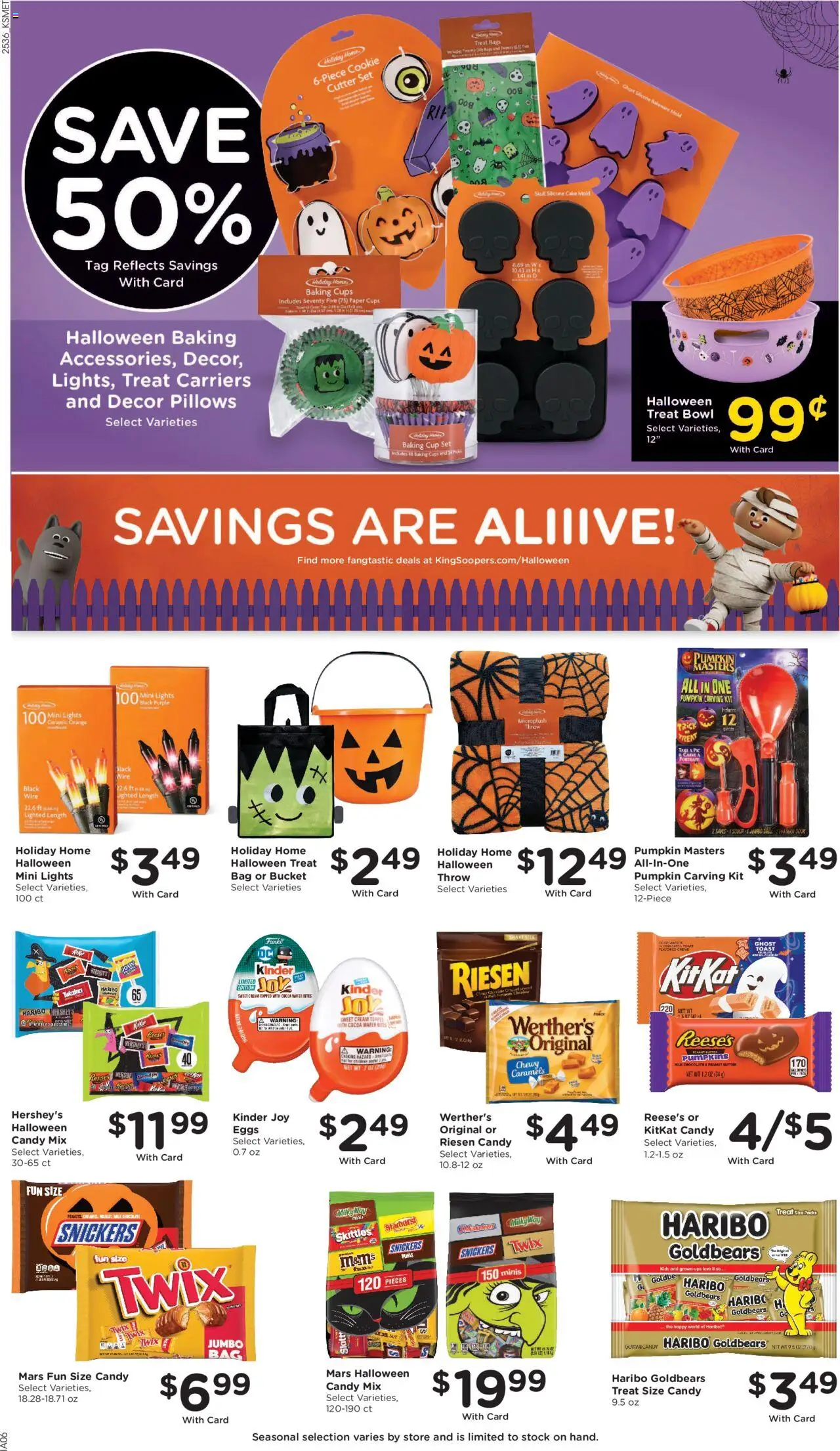 King Soopers Weekly Ad - valid from 08.10.2025 | Page: 11 | Products: Butter, Eggs, Pumpkin, Bag