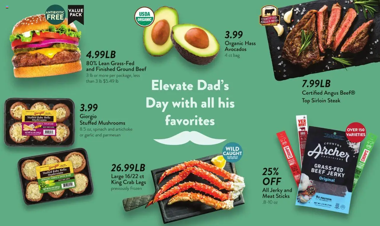 Fresh Thyme Weekly Ad - valid from 11.06.2025 | Page: 3 | Products: Spinach, Cheese, Garlic, Bag
