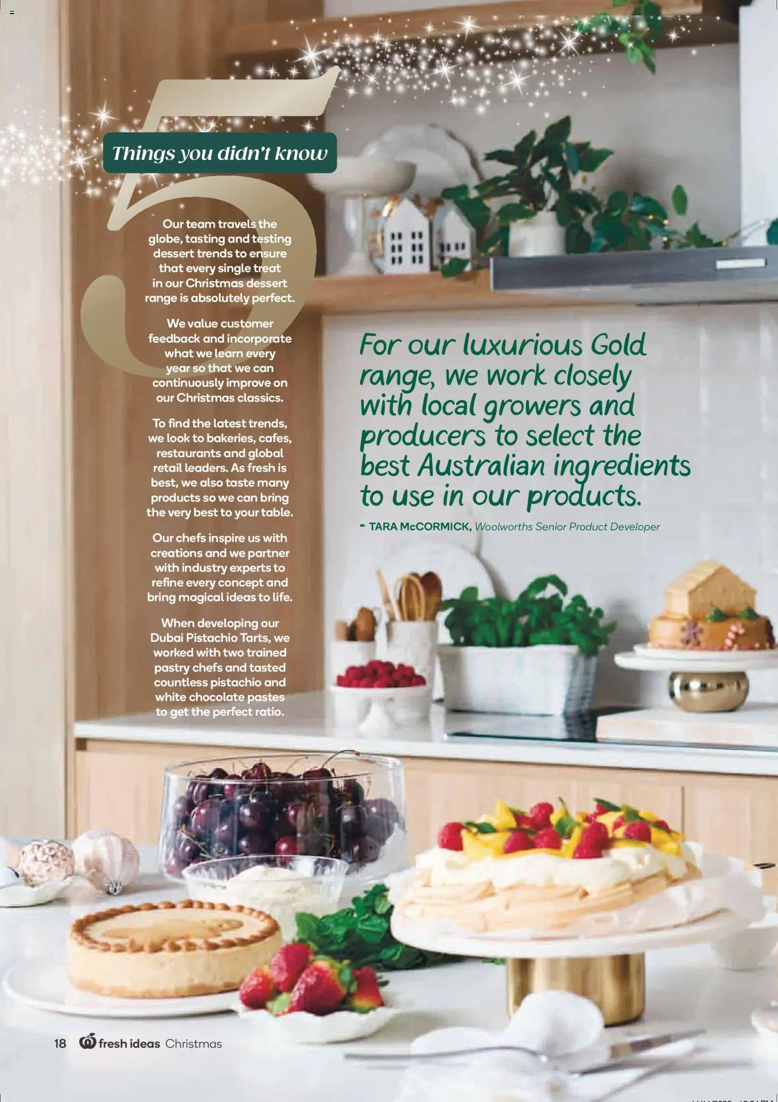 Woolworths catalogue - valid from 26.11.2025 | Page: 18 | Products: Chocolate, Pastry