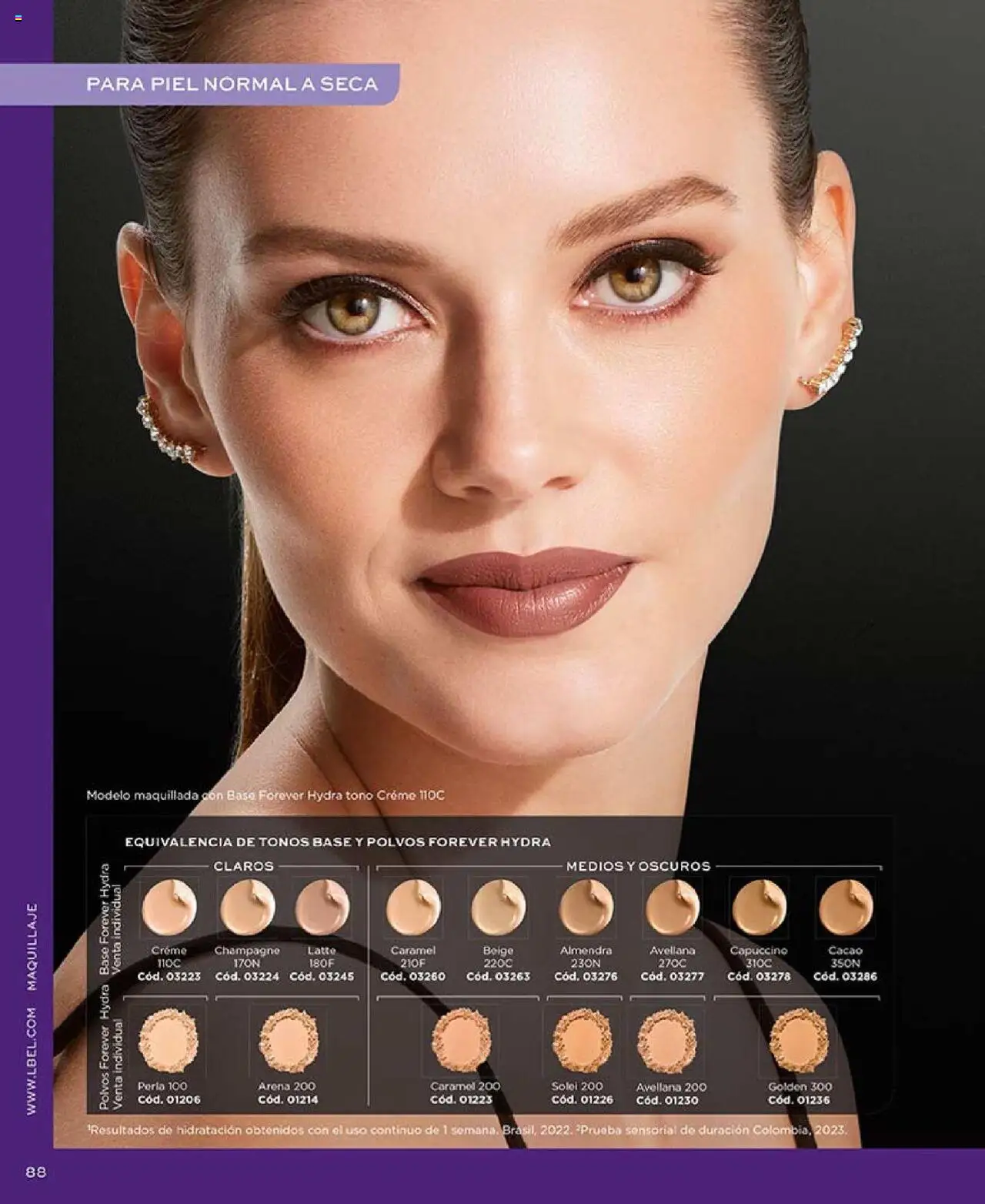 Catálogo L'Bel Campaña 13 │ válido desde el 29.07.2025 | Página: 88 | Productos: Almendra, Maquillaje, Base, Individual
