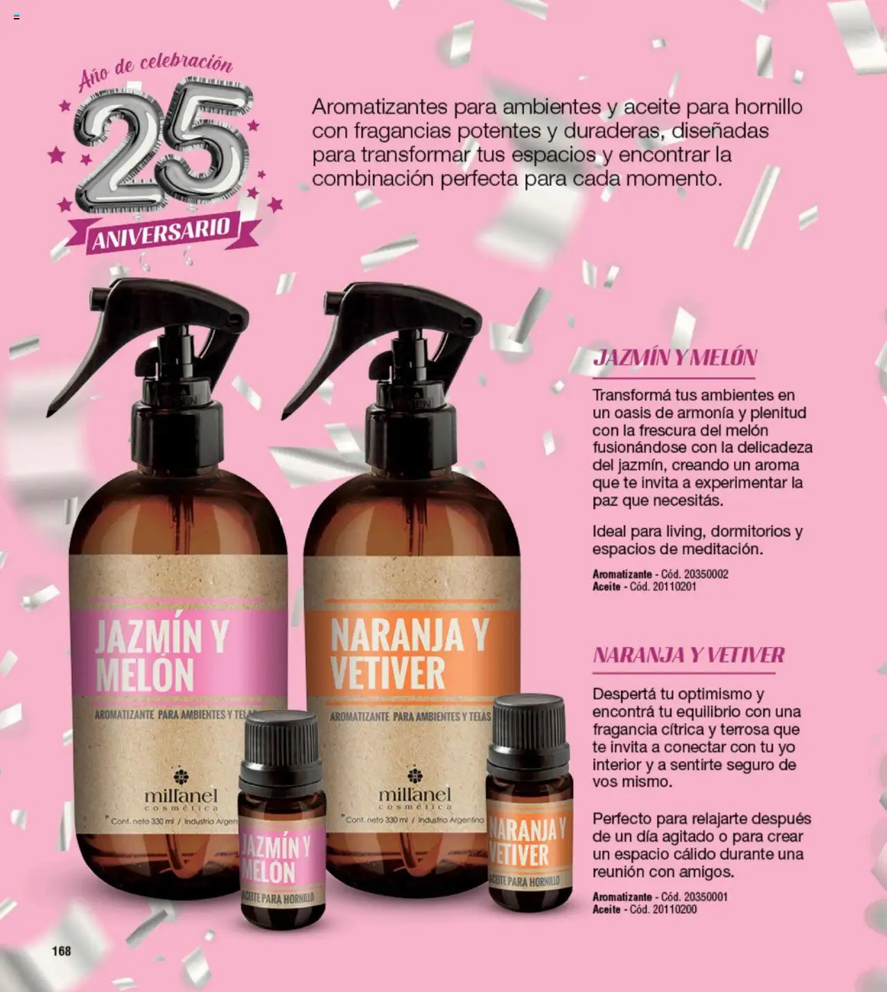 Millanel catálogo │ válido desde el 18.08.2025 | Página: 168 | Productos: Melón, Fragancia, Aceite, Té