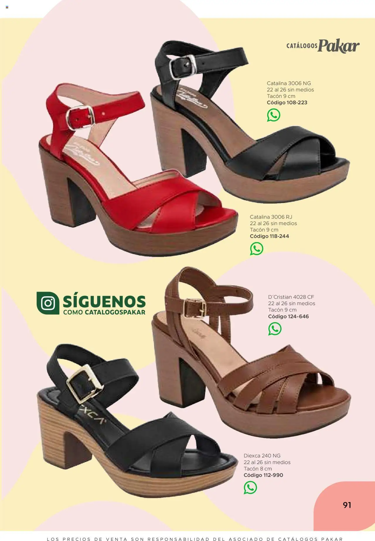 Nuevas ofertas de SC Pakar válidas en toda la República Mexicana desde el 24.07.2025. ¡Encuentra las mejores ofertas en SC Pakar Catálogo Mujer otoño / invierno! | Página: 91