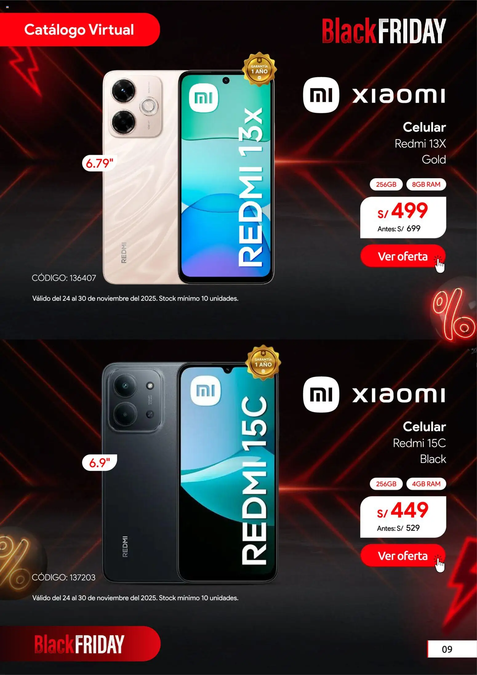 Catálogo Hiraoka válido desde 24.11.2025 | Página: 10 | Productos: Celular