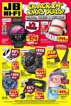 Preview of JB Hi-Fi Crackin’ Xmas Deals Catalogue - valid from 04.12.2025