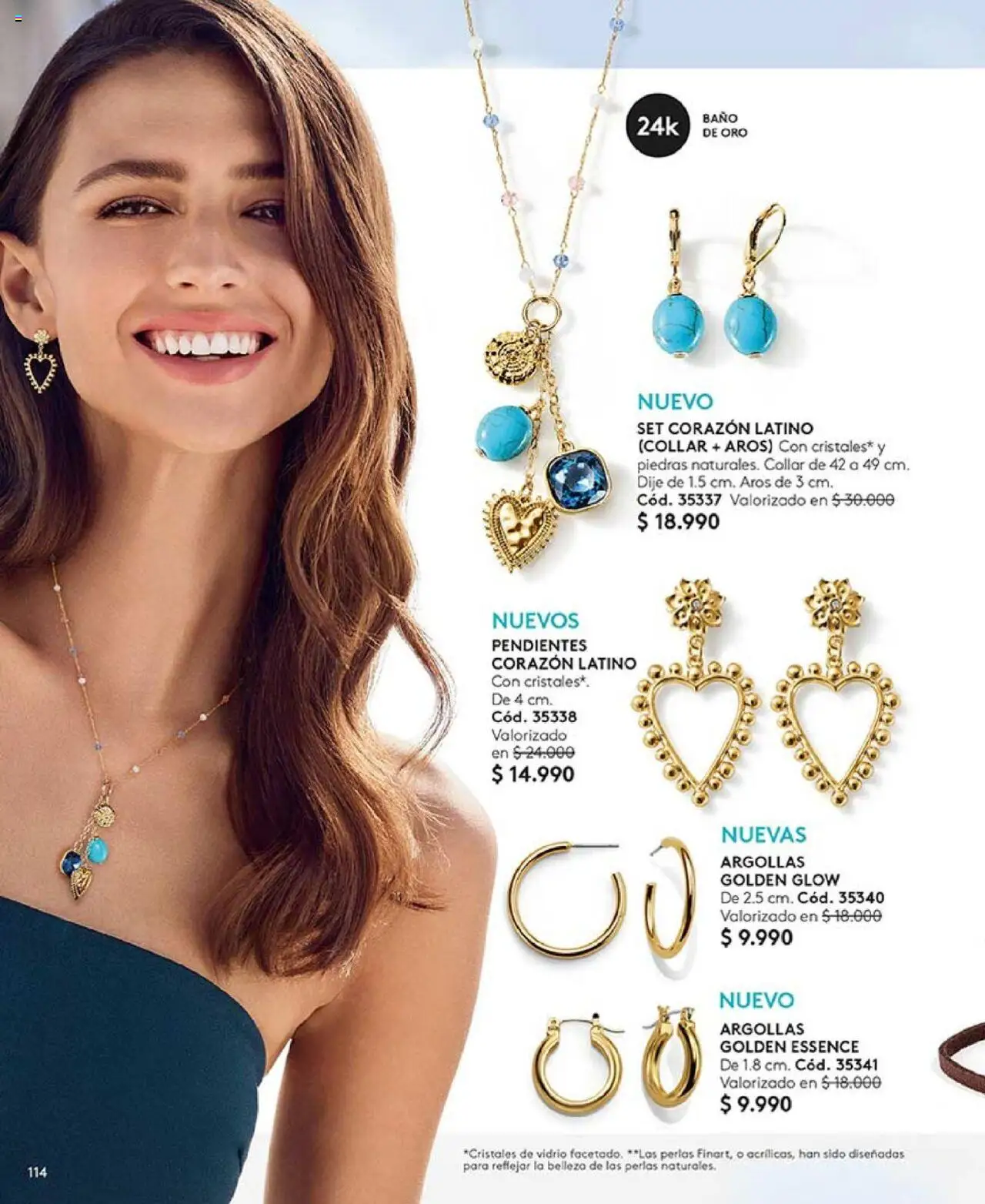 Catálogo Ésika Campaña 17 │ válido desde el 14.10.2025 | Página: 130 | Productos: Baño, Collar, Aros, Dije