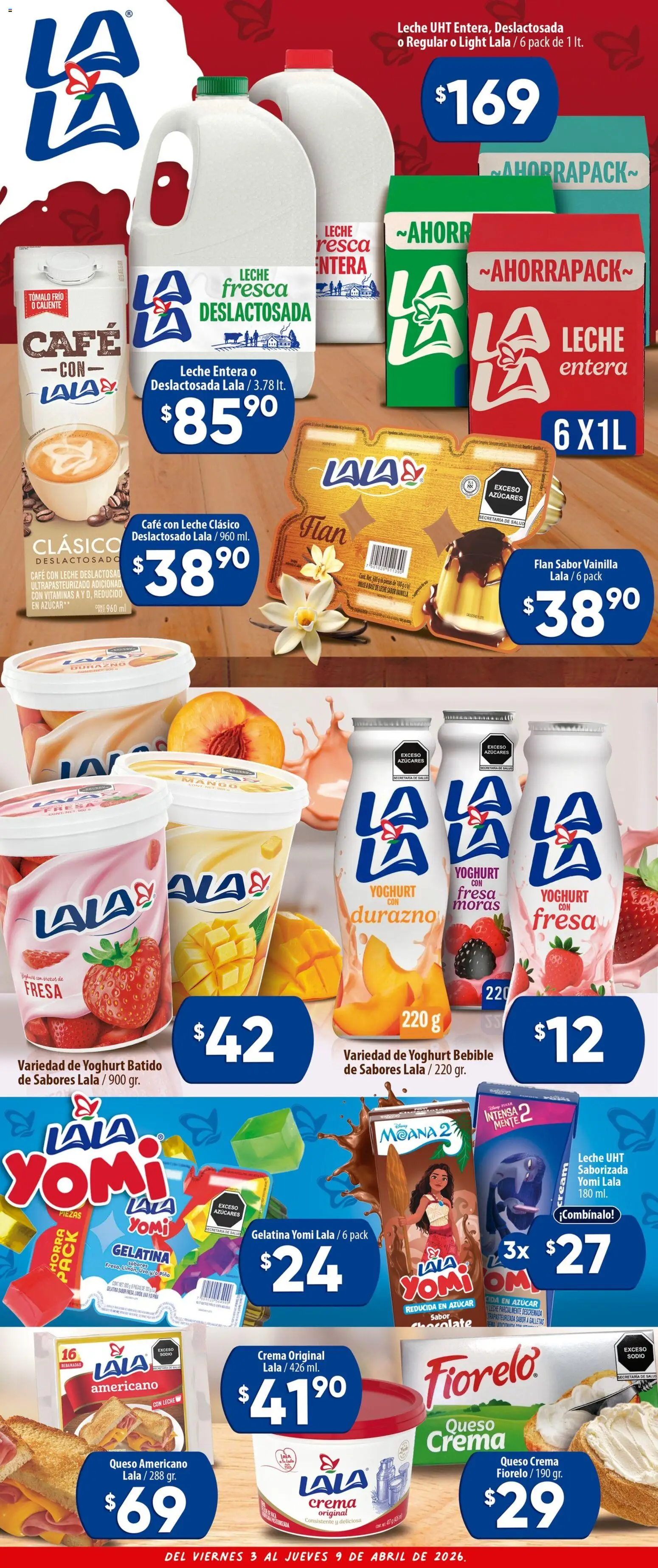 Nuevas ofertas de Calimax válidas en toda la República Mexicana desde el 03.04.2026. ¡Encuentra las mejores ofertas en Calimax folleto Ensenada! | Página: 3 | Productos: Azúcar, Leche, Mango, Café