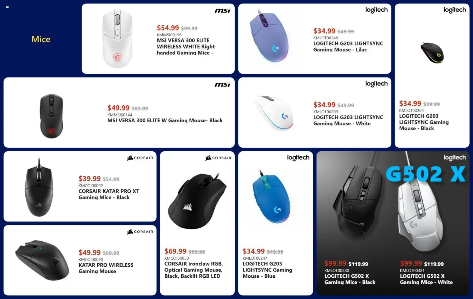 Canada Computers flyer valid from 09.01.2026 | Page: 7 | Products: Mouse