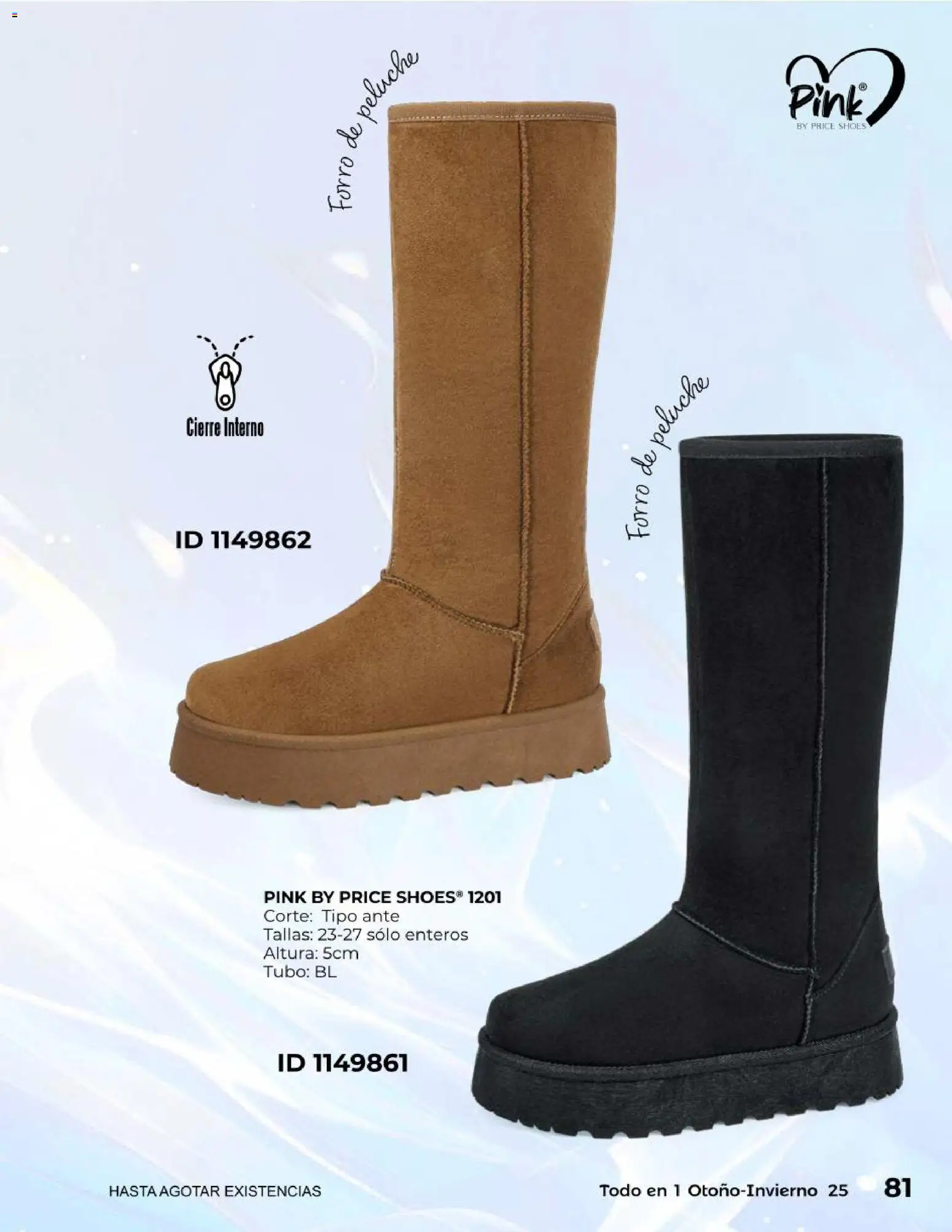 Nuevas ofertas de Price Shoes válidas en toda la República Mexicana desde el 27.10.2025. ¡Encuentra las mejores ofertas en Price Shoes catálogo Todo en uno! | Página: 81