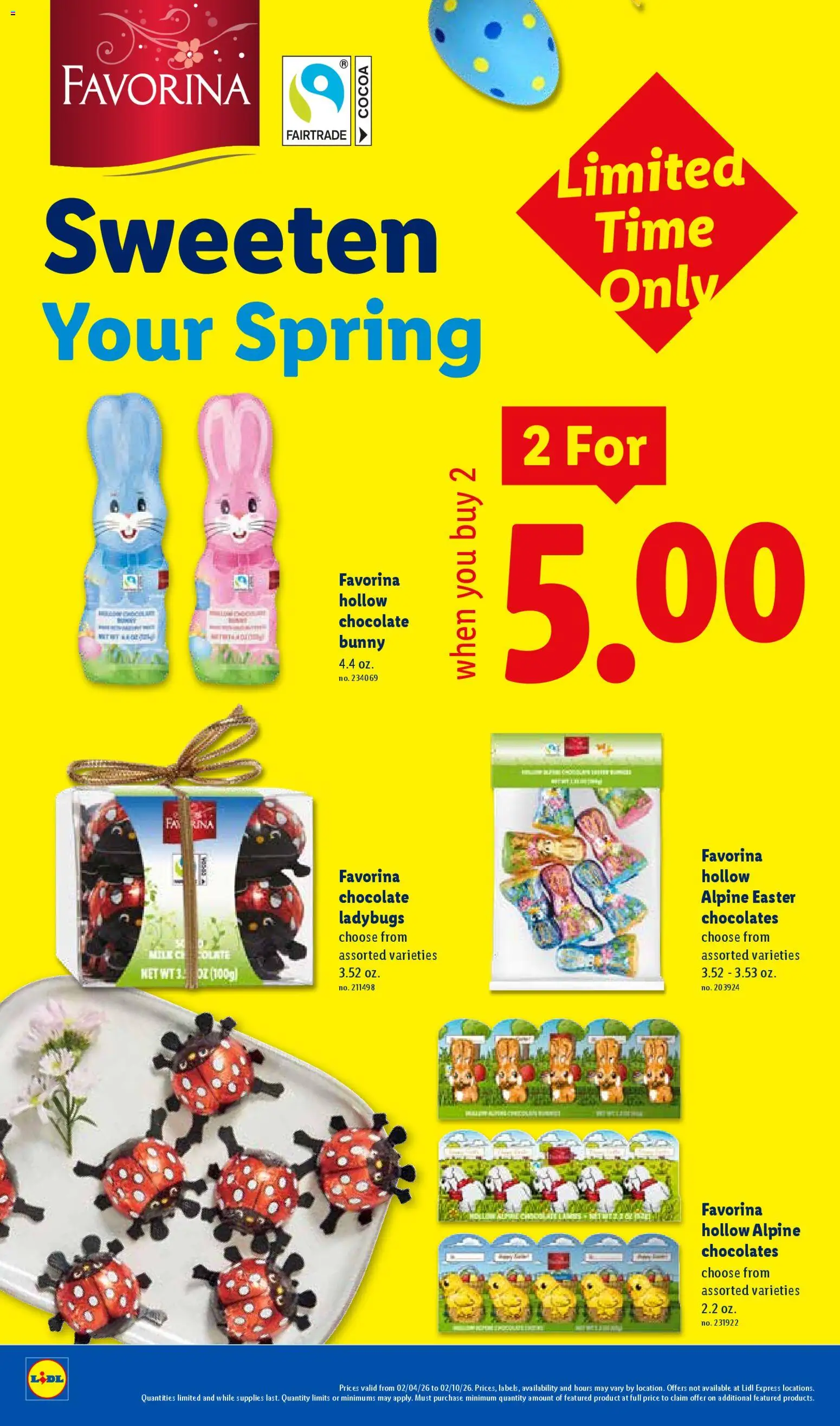 Lidl Weekly Ad - valid from 04.02.2026 | Page: 24 | Products: Chocolate
