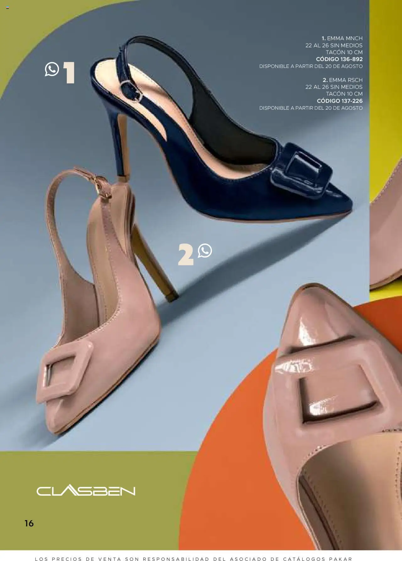 Nuevas ofertas de SC Pakar válidas en toda la República Mexicana desde el 24.07.2025. ¡Encuentra las mejores ofertas en SC Pakar Catálogo Mujer otoño / invierno! | Página: 16