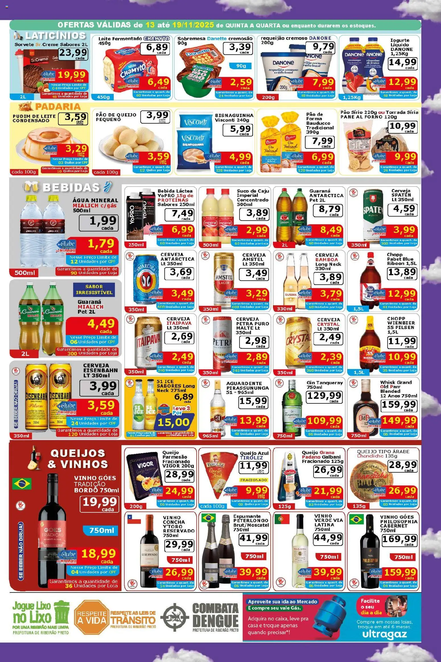 Mialich Supermercados Folheto - válido de 13.11.2025 | Página: 3 | Produtos: Mialich, Pernil