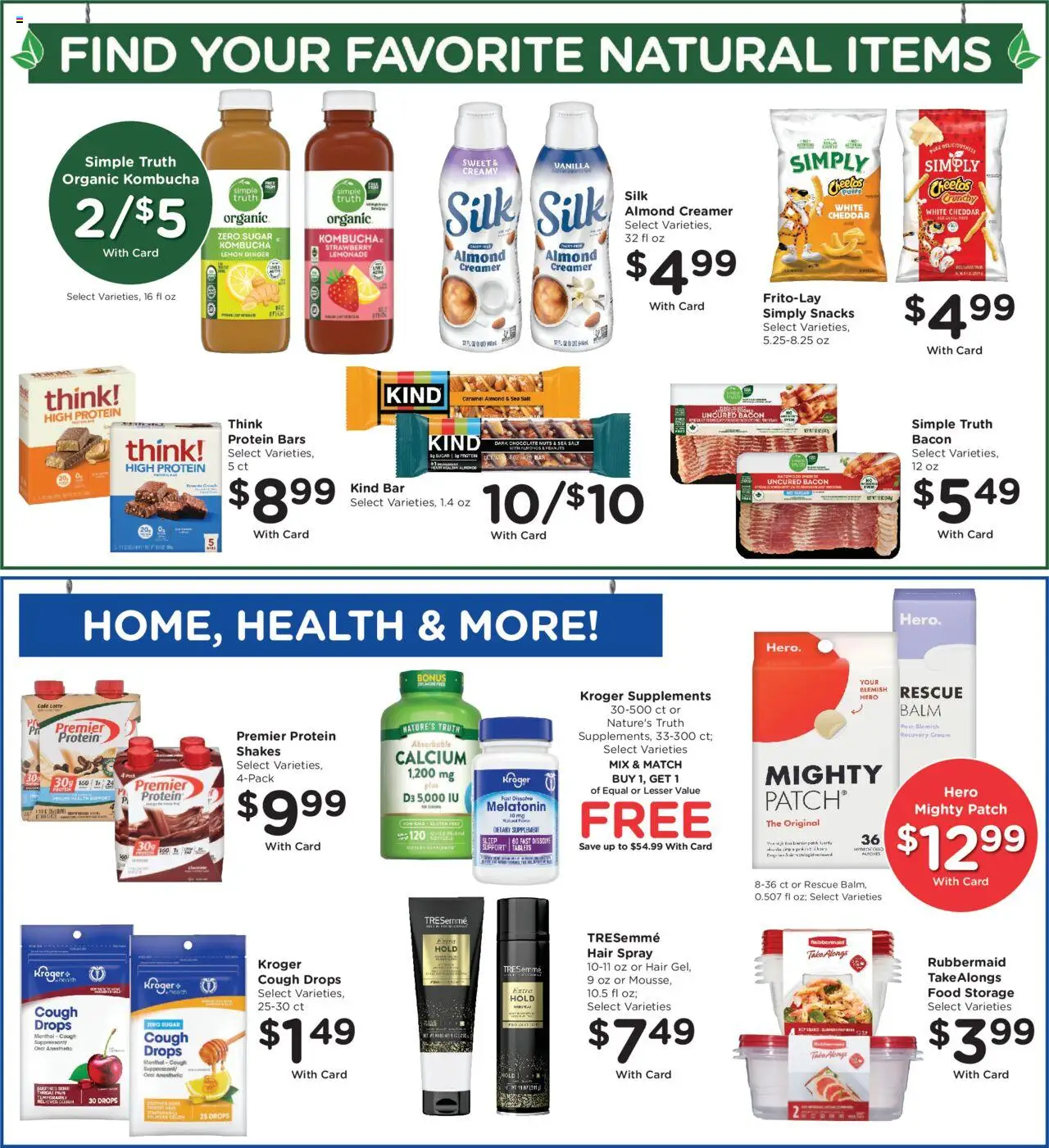 Dillons Weekly Ad - valid from 08.10.2025 | Page: 9 | Products: Nuts, Cream, Salt, Lemon