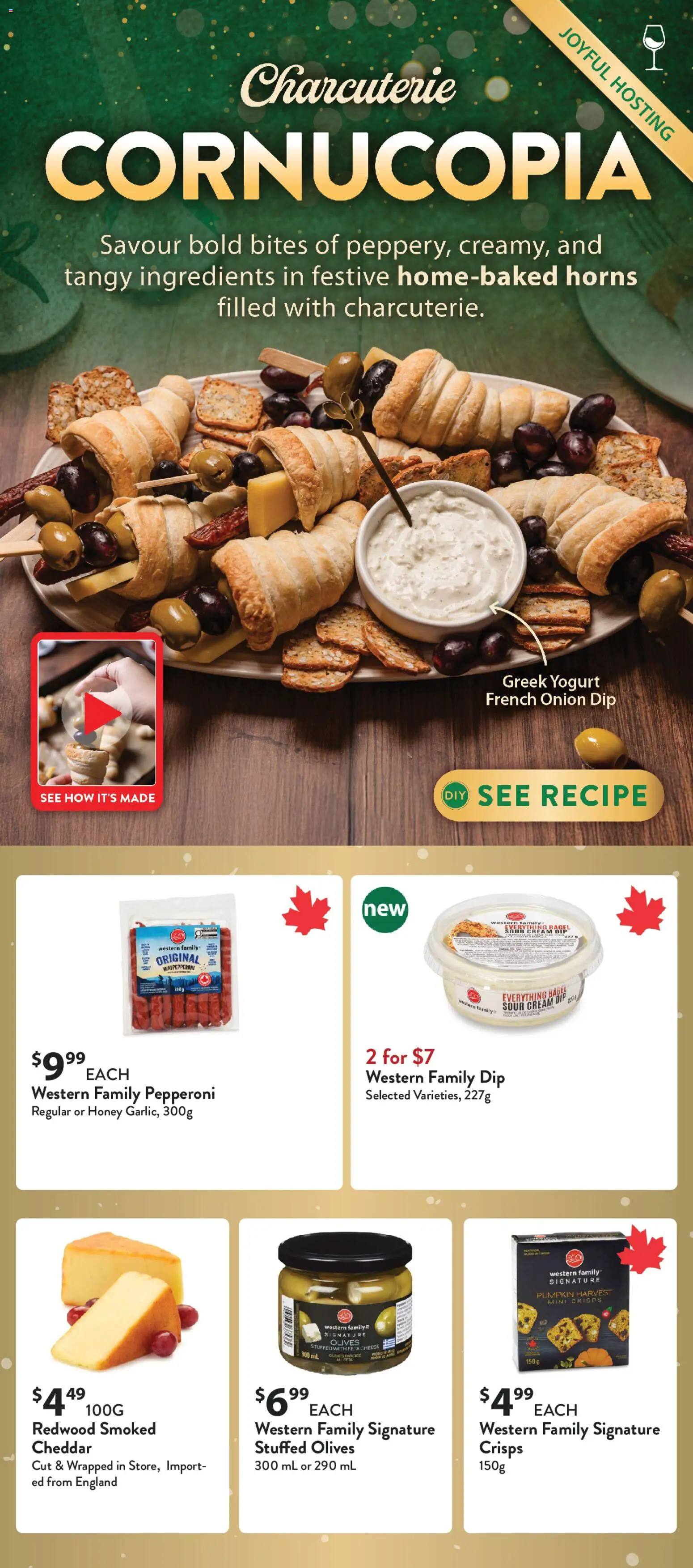 Save on foods flyer valid from 11.12.2025 | Page: 8 | Products: Sour cream, Cream, Yogurt, Pumpkin