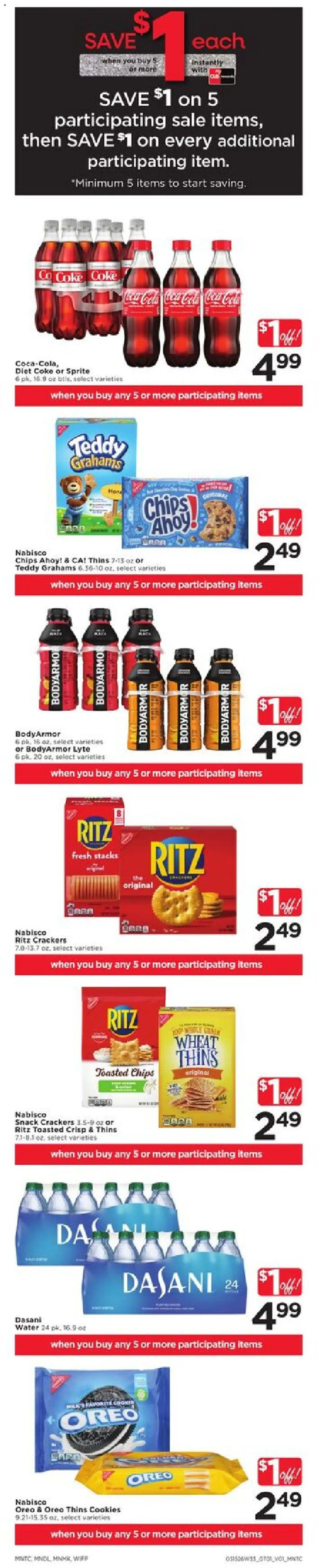 Cub Foods Weekly Ad - valid from 15.03.2026 | Page: 4 | Products: Chips, Cookies, Water