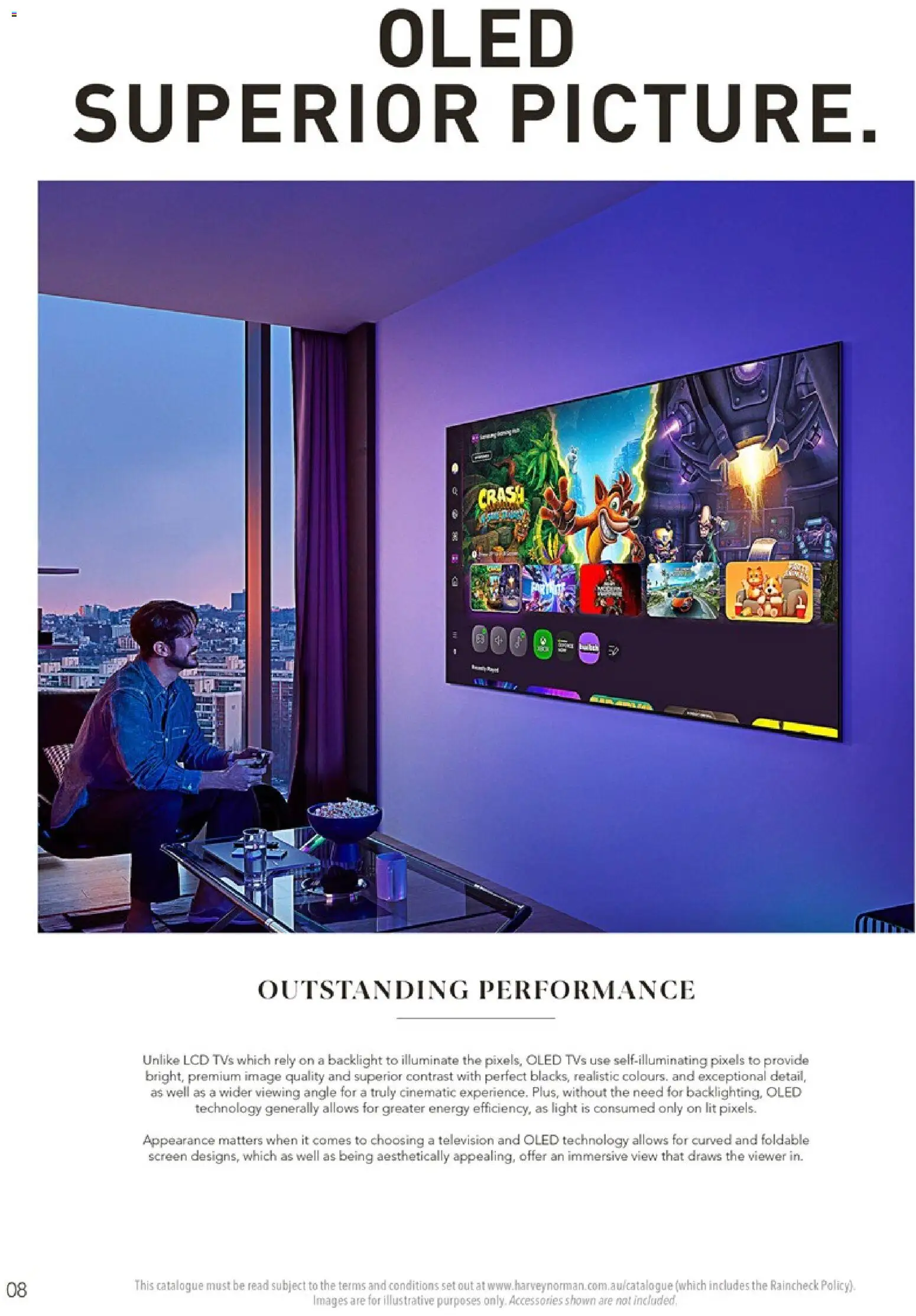 Harvey Norman catalogue - valid from 05.12.2025 | Page: 8 | Products: Light, Accessories, Television, Screen