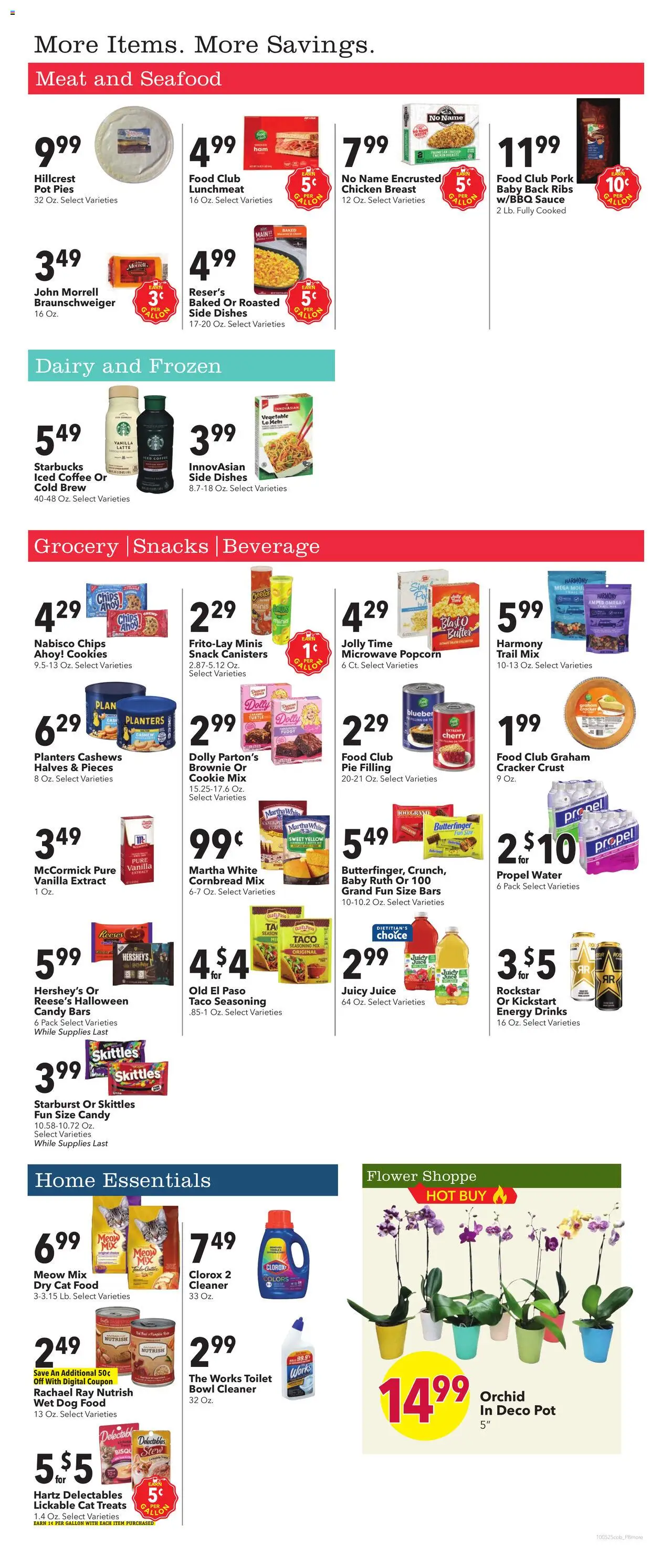 Coborn's Weekly Ad - valid from 08.10.2025 | Page: 6 | Products: Cat Food, Coffee, Pork, Seafood